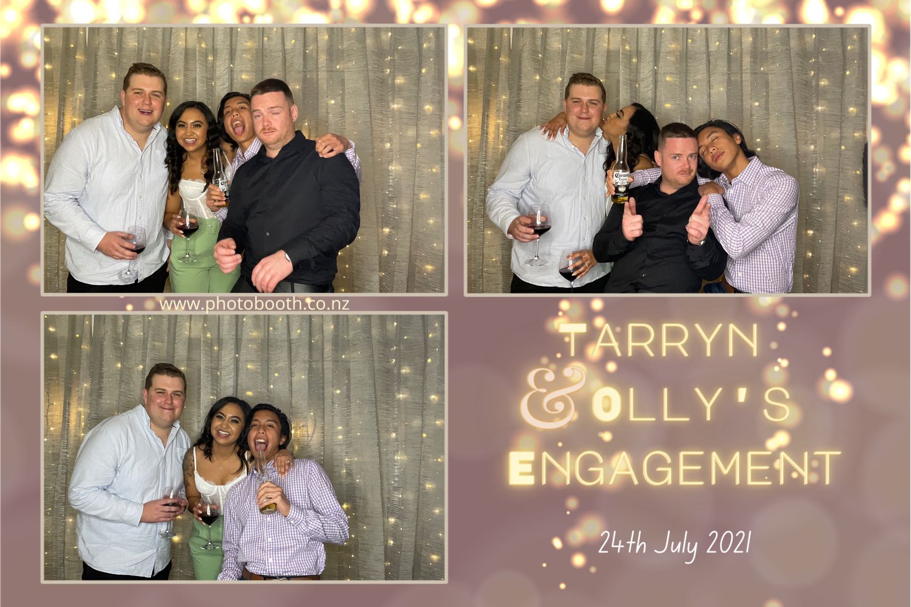 Tarryn & Olly's Engagement | View more photos from the event at gallery.photobooth.co.nz/u/SelfieCentral/Tarryn-Ollys-Engagement