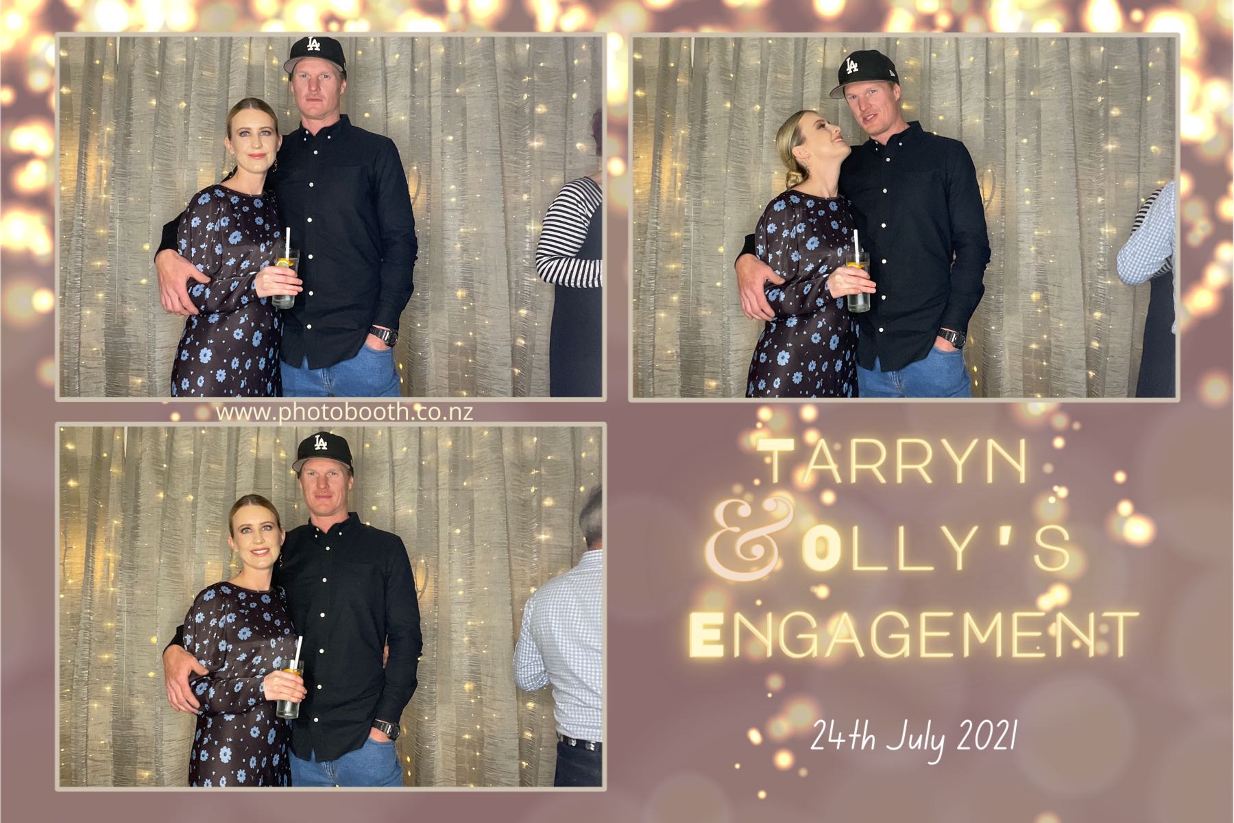 Tarryn & Olly's Engagement | View more photos from the event at gallery.photobooth.co.nz/u/SelfieCentral/Tarryn-Ollys-Engagement