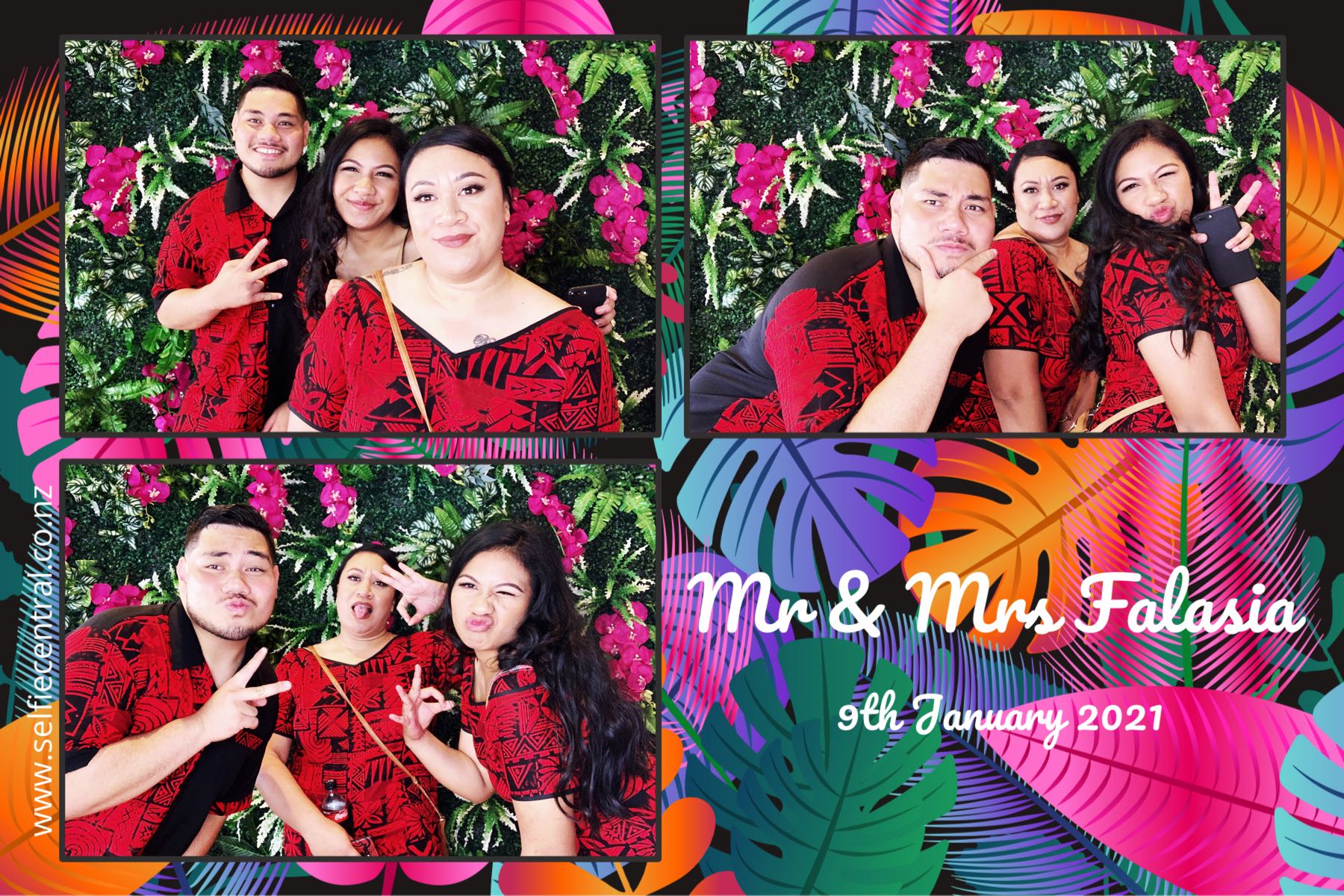 Tyrone & Matilda's wedding | View more photos from the event at gallery.photobooth.co.nz/u/SelfieCentral/Tyrone-Matildas-wedding