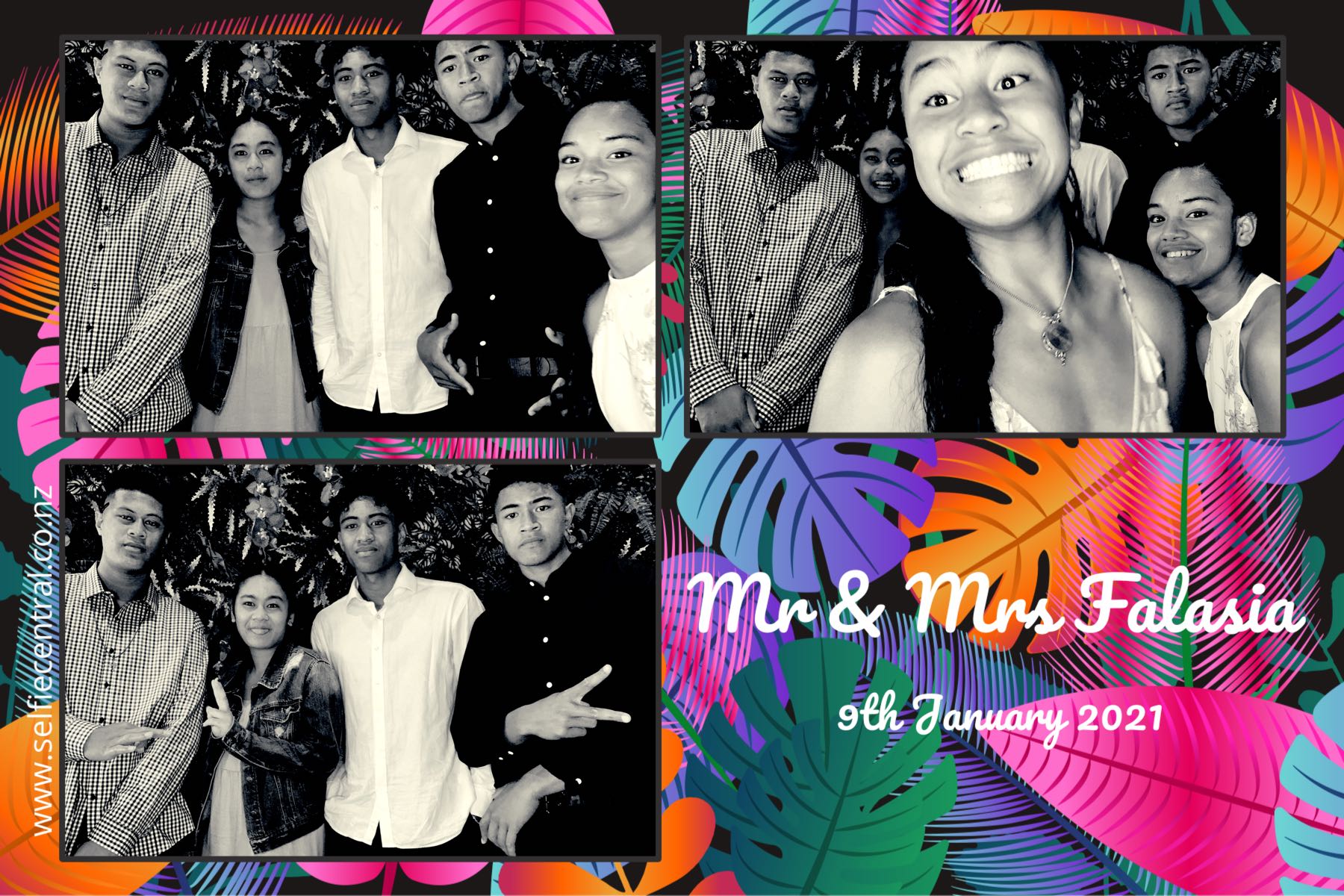 Tyrone & Matilda's wedding | View more photos from the event at gallery.photobooth.co.nz/u/SelfieCentral/Tyrone-Matildas-wedding