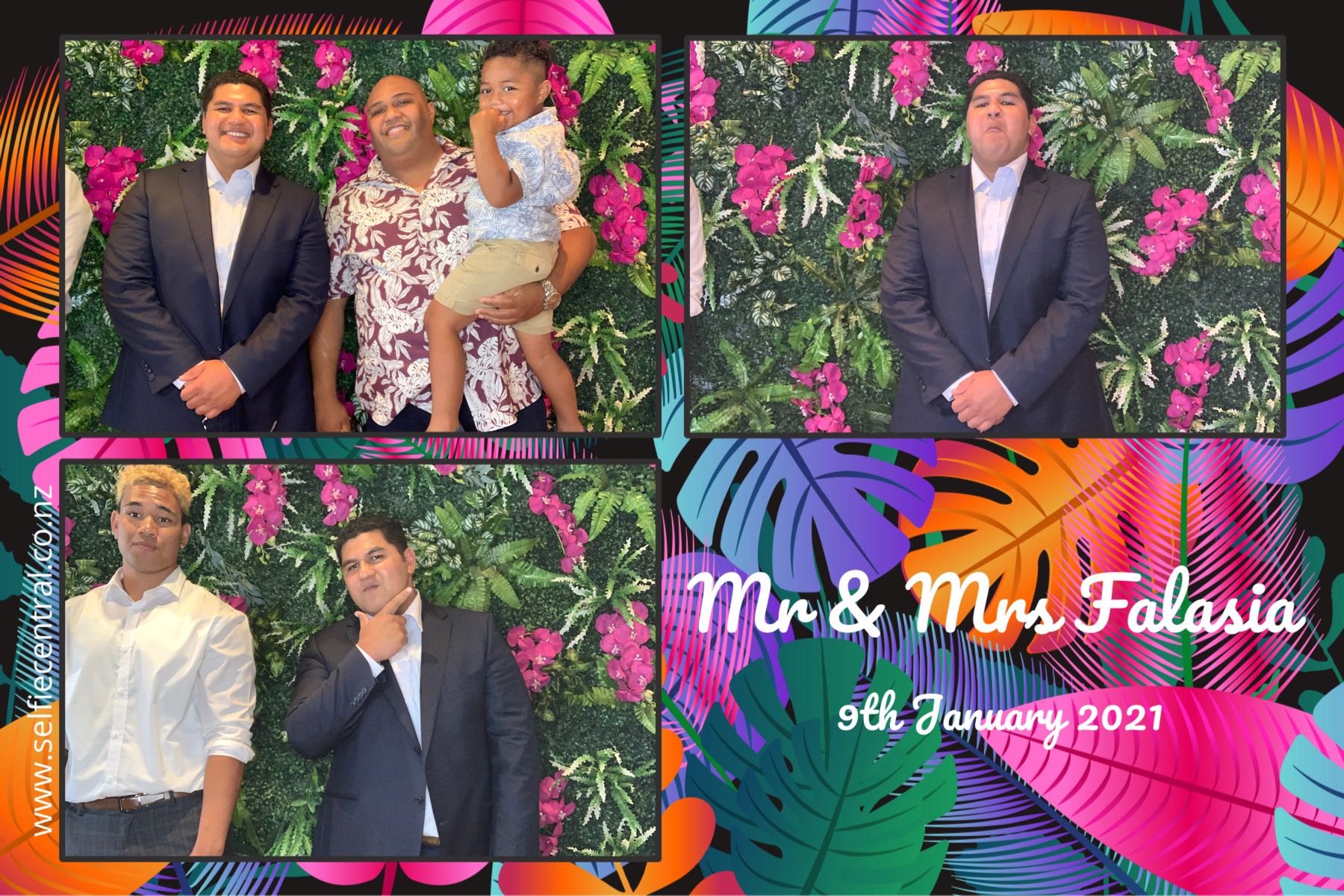 Tyrone & Matilda's wedding | View more photos from the event at gallery.photobooth.co.nz/u/SelfieCentral/Tyrone-Matildas-wedding