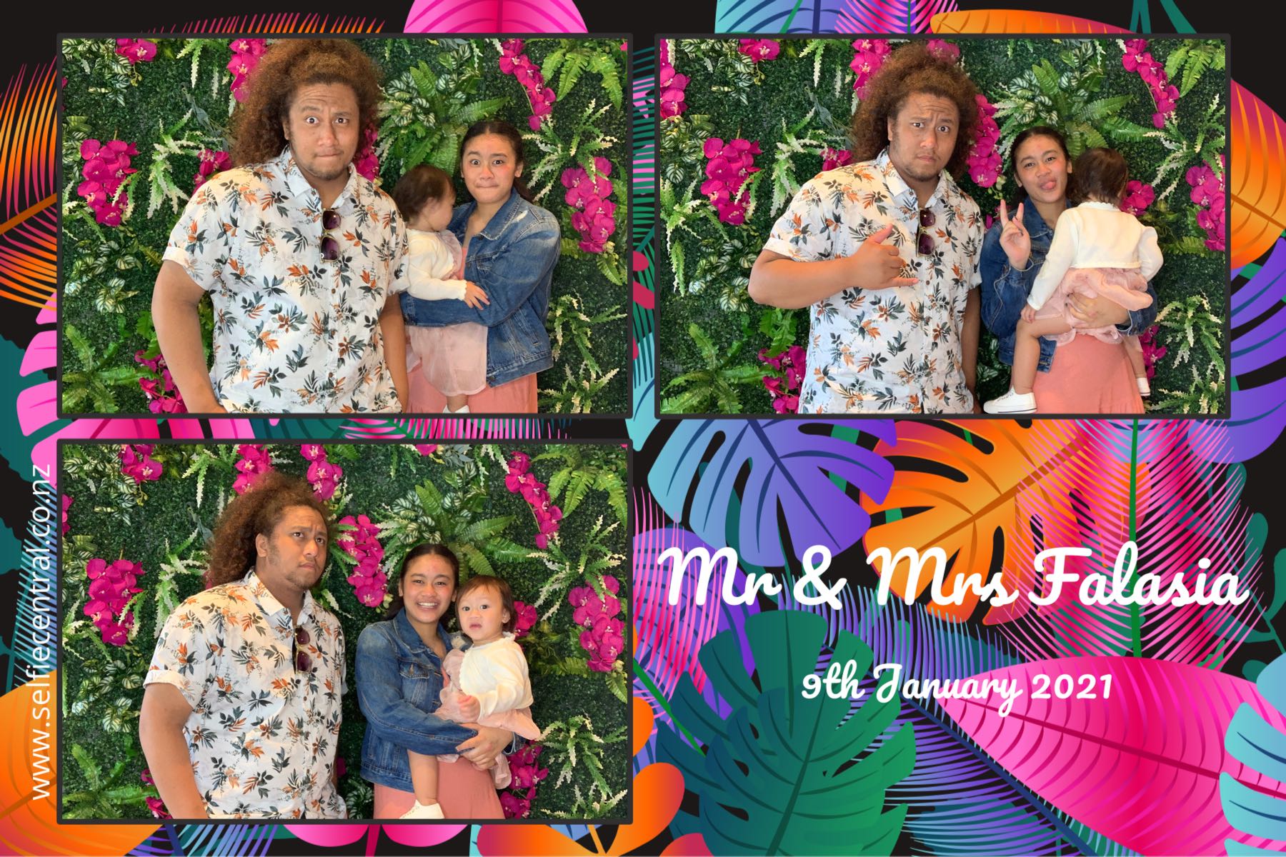 Tyrone & Matilda's wedding | View more photos from the event at gallery.photobooth.co.nz/u/SelfieCentral/Tyrone-Matildas-wedding