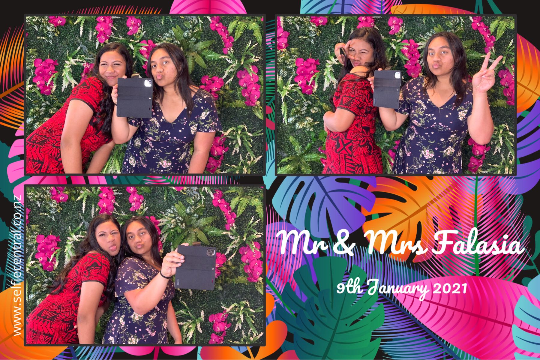 Tyrone & Matilda's wedding | View more photos from the event at gallery.photobooth.co.nz/u/SelfieCentral/Tyrone-Matildas-wedding