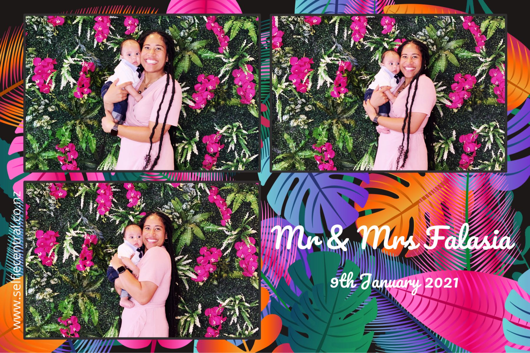 Tyrone & Matilda's wedding | View more photos from the event at gallery.photobooth.co.nz/u/SelfieCentral/Tyrone-Matildas-wedding