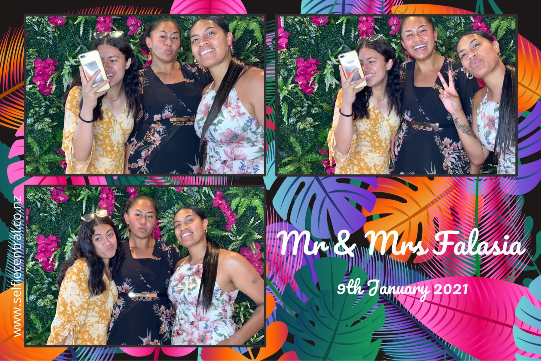 Tyrone & Matilda's wedding | View more photos from the event at gallery.photobooth.co.nz/u/SelfieCentral/Tyrone-Matildas-wedding