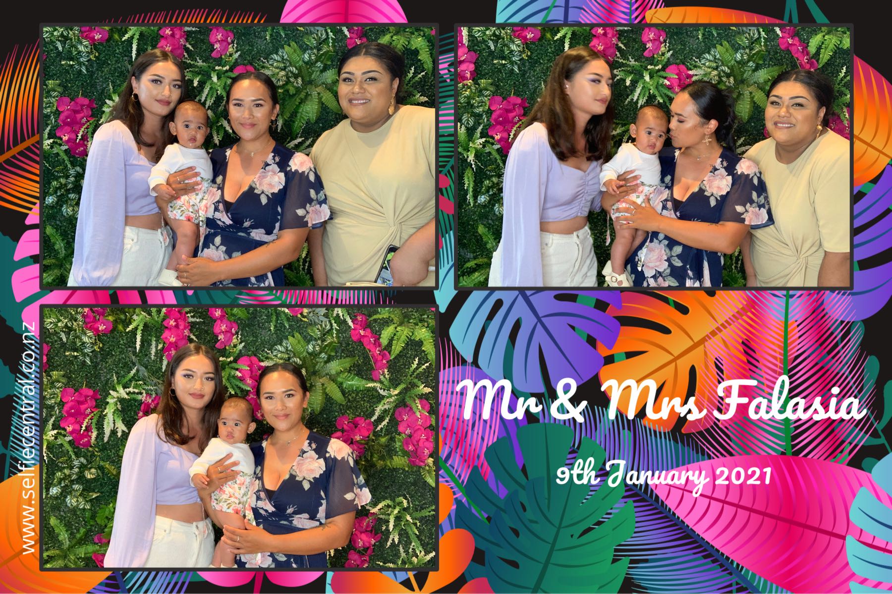 Tyrone & Matilda's wedding | View more photos from the event at gallery.photobooth.co.nz/u/SelfieCentral/Tyrone-Matildas-wedding