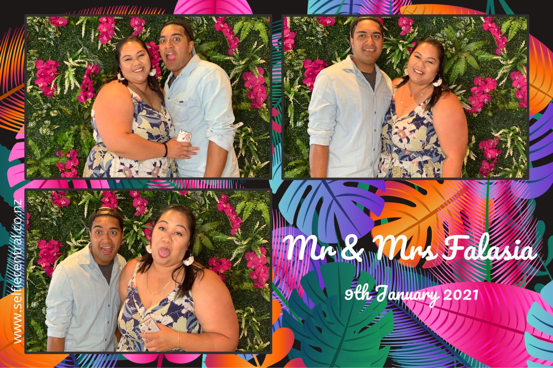 Tyrone & Matilda's wedding | View more photos from the event at gallery.photobooth.co.nz/u/SelfieCentral/Tyrone-Matildas-wedding