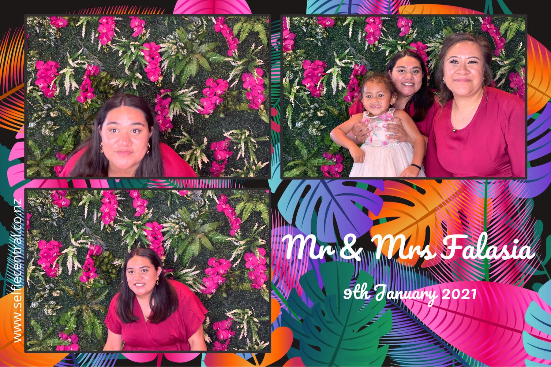 Tyrone & Matilda's wedding | View more photos from the event at gallery.photobooth.co.nz/u/SelfieCentral/Tyrone-Matildas-wedding