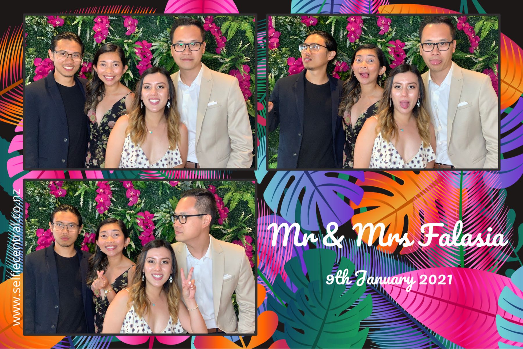 Tyrone & Matilda's wedding | View more photos from the event at gallery.photobooth.co.nz/u/SelfieCentral/Tyrone-Matildas-wedding