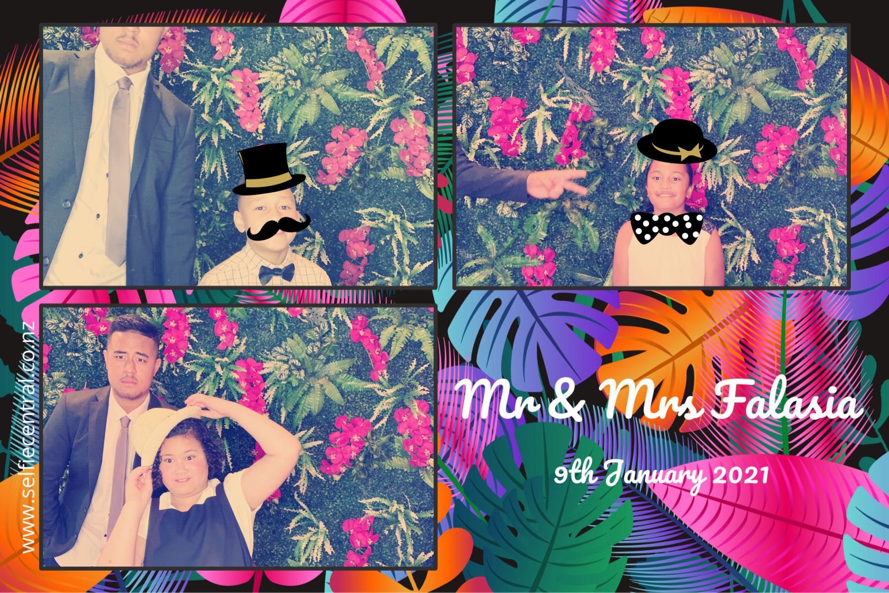 Tyrone & Matilda's wedding | View more photos from the event at gallery.photobooth.co.nz/u/SelfieCentral/Tyrone-Matildas-wedding