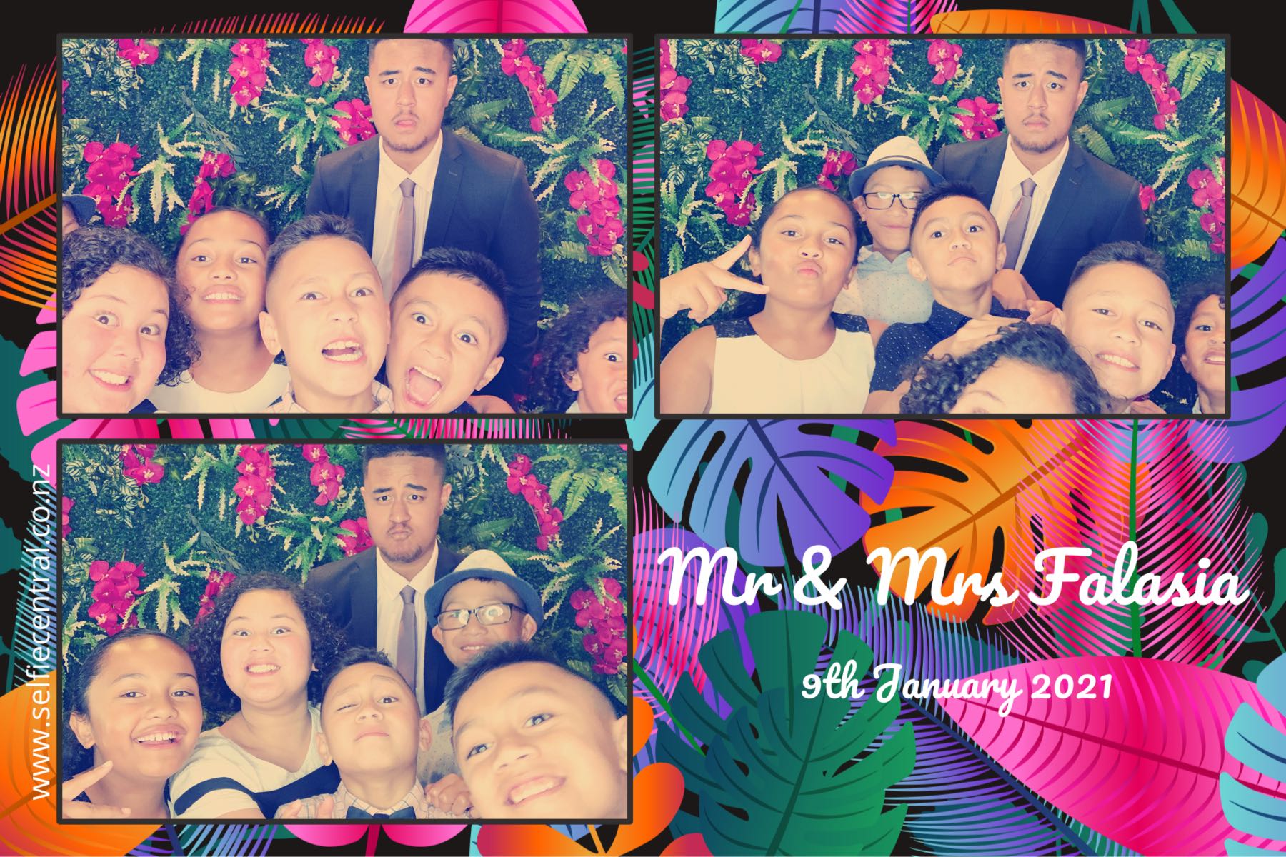 Tyrone & Matilda's wedding | View more photos from the event at gallery.photobooth.co.nz/u/SelfieCentral/Tyrone-Matildas-wedding