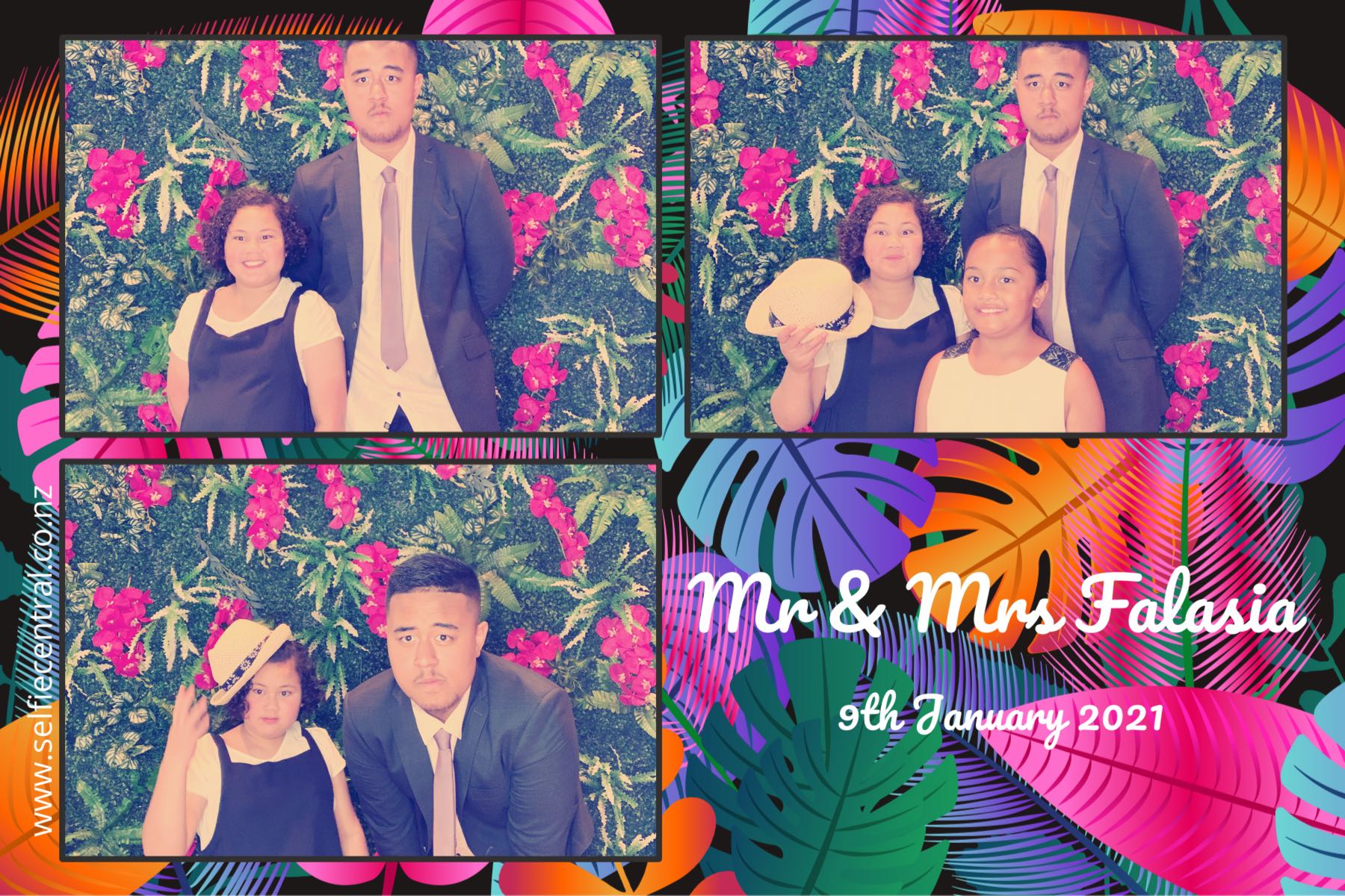 Tyrone & Matilda's wedding | View more photos from the event at gallery.photobooth.co.nz/u/SelfieCentral/Tyrone-Matildas-wedding