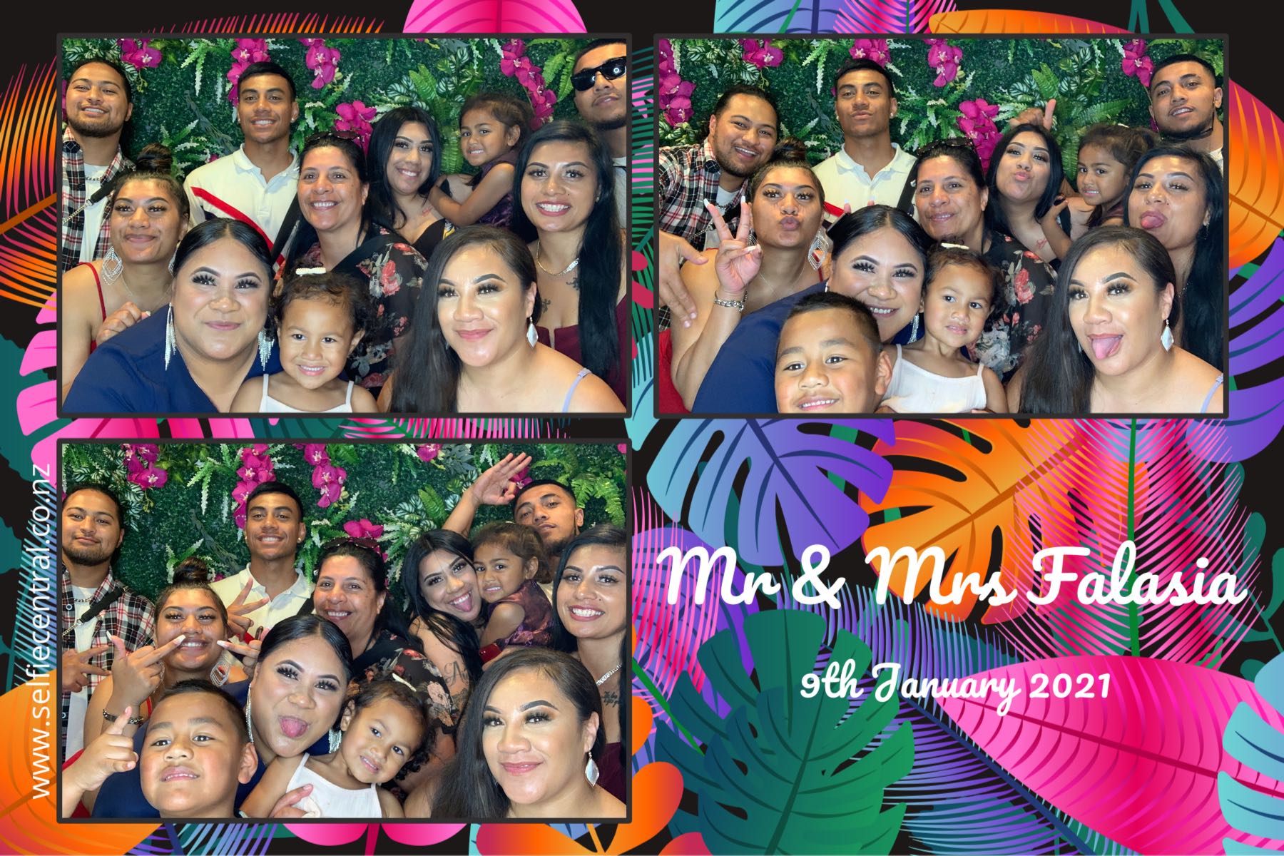 Tyrone & Matilda's wedding | View more photos from the event at gallery.photobooth.co.nz/u/SelfieCentral/Tyrone-Matildas-wedding