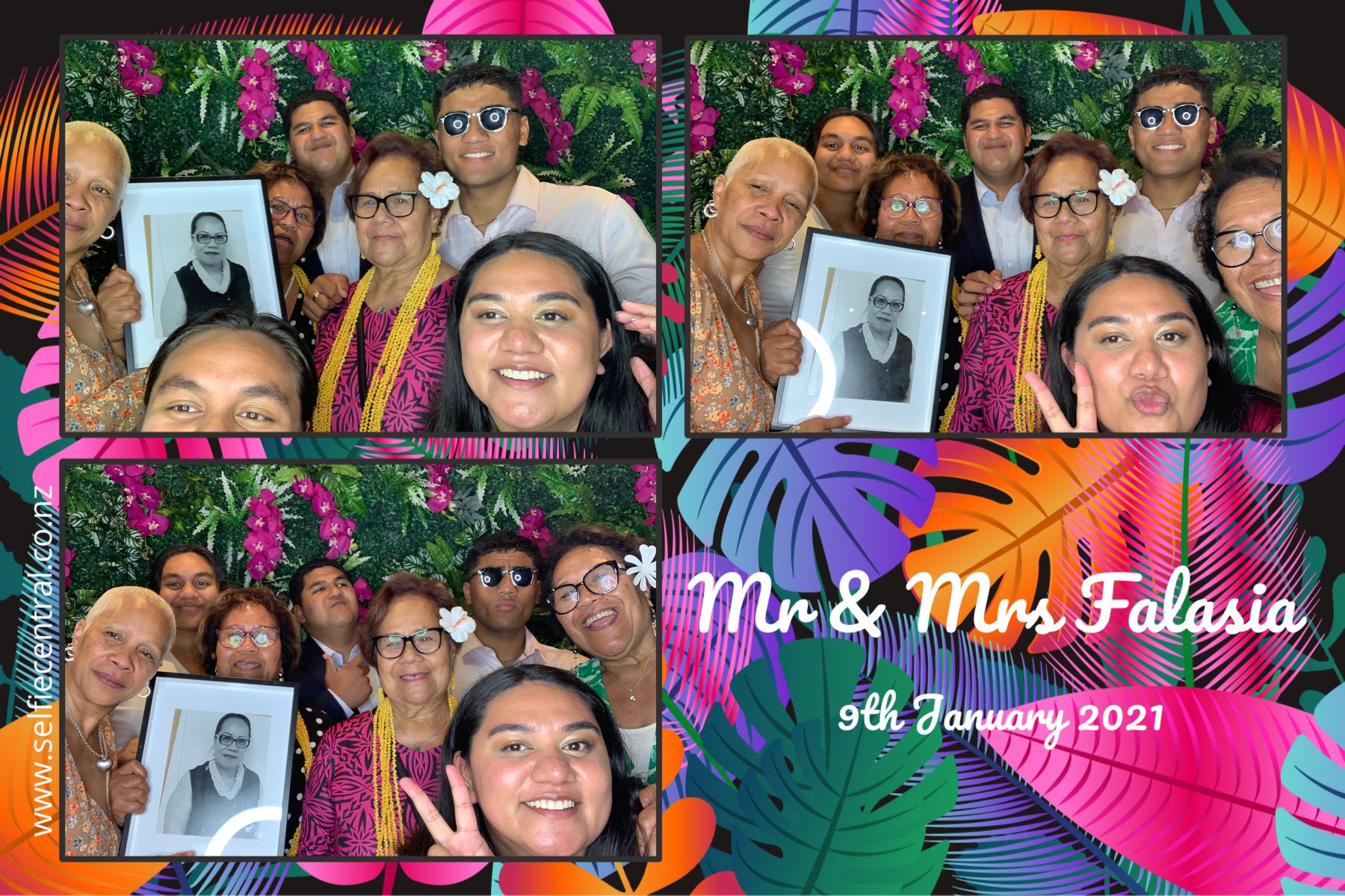 Tyrone & Matilda's wedding | View more photos from the event at gallery.photobooth.co.nz/u/SelfieCentral/Tyrone-Matildas-wedding