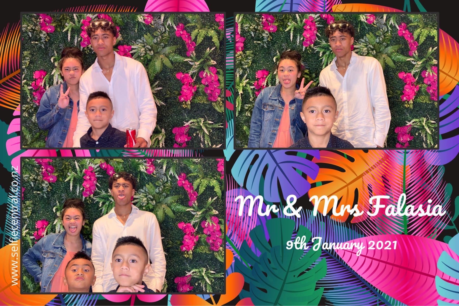 Tyrone & Matilda's wedding | View more photos from the event at gallery.photobooth.co.nz/u/SelfieCentral/Tyrone-Matildas-wedding