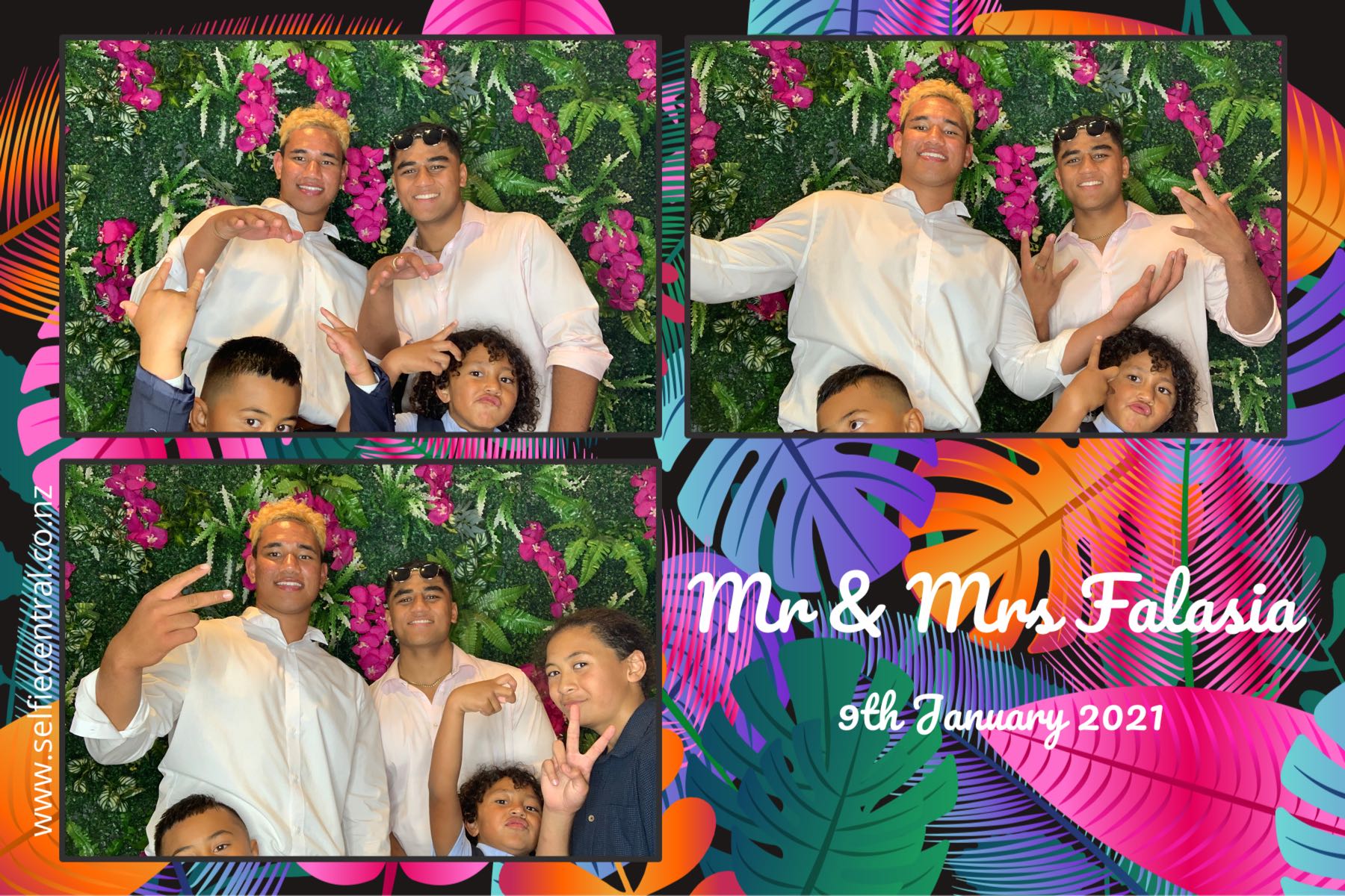 Tyrone & Matilda's wedding | View more photos from the event at gallery.photobooth.co.nz/u/SelfieCentral/Tyrone-Matildas-wedding