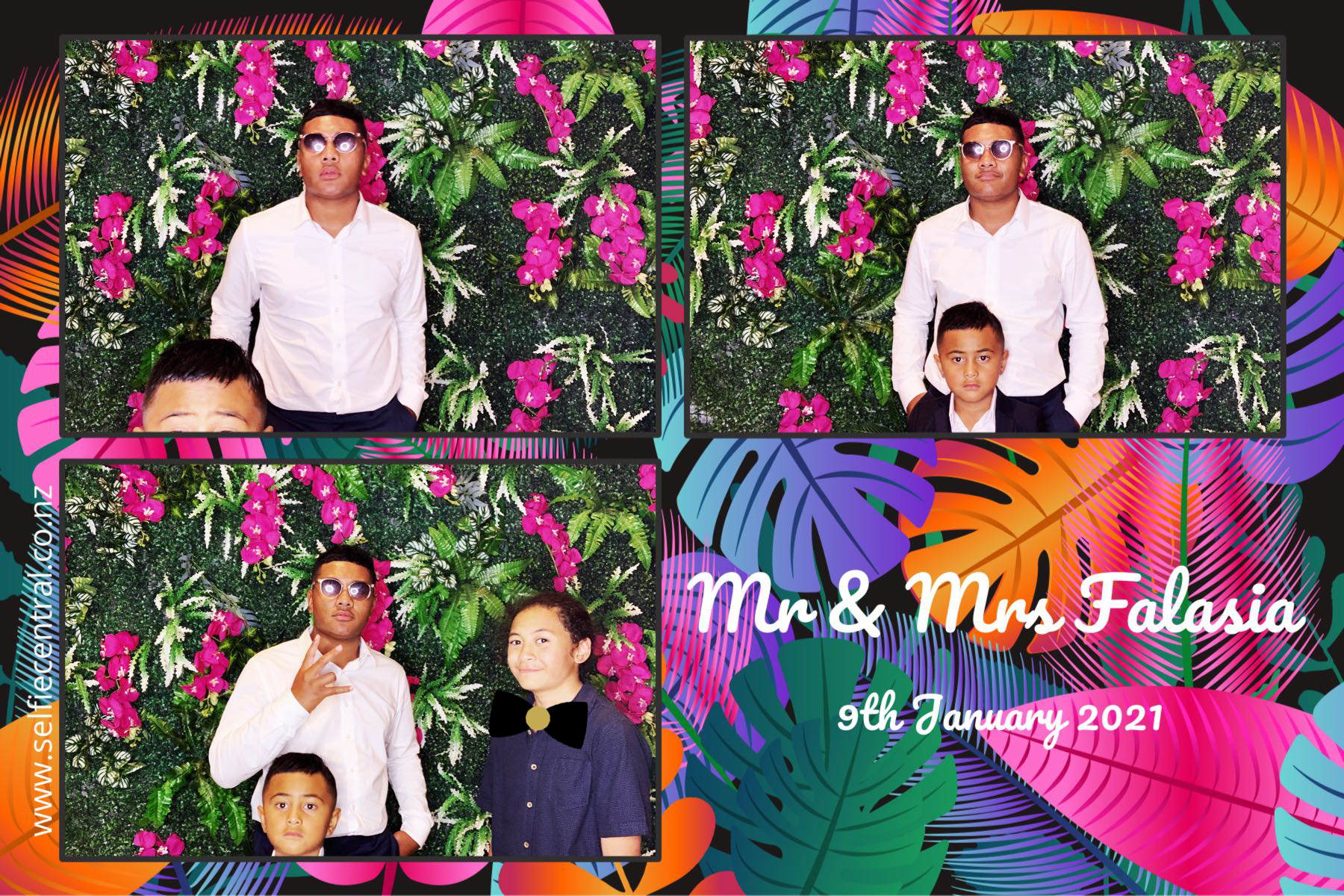 Tyrone & Matilda's wedding | View more photos from the event at gallery.photobooth.co.nz/u/SelfieCentral/Tyrone-Matildas-wedding