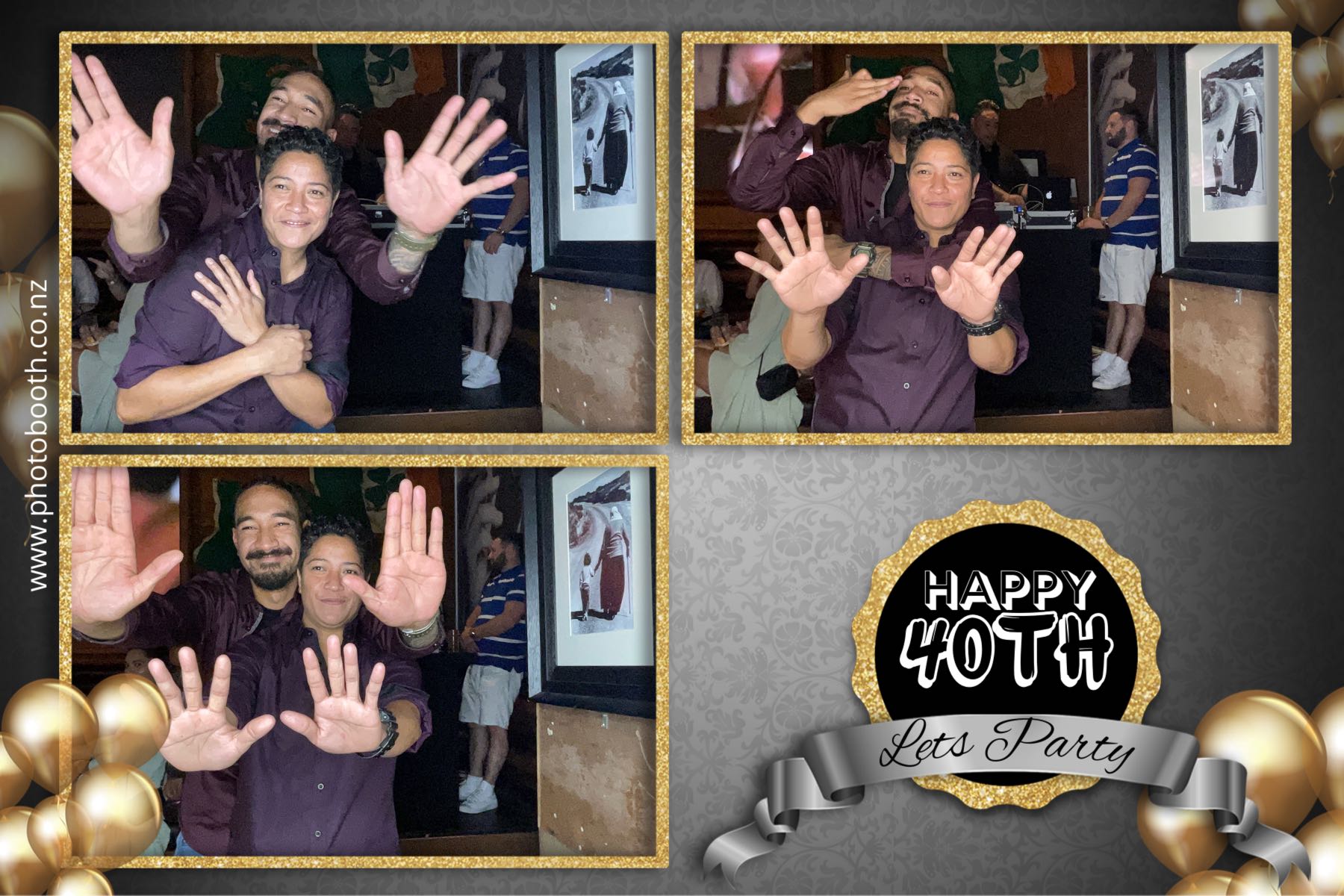40th Birthday Party | View more photos from the event at gallery.photobooth.co.nz/u/SelfieCentral/40th-Birthday-Party