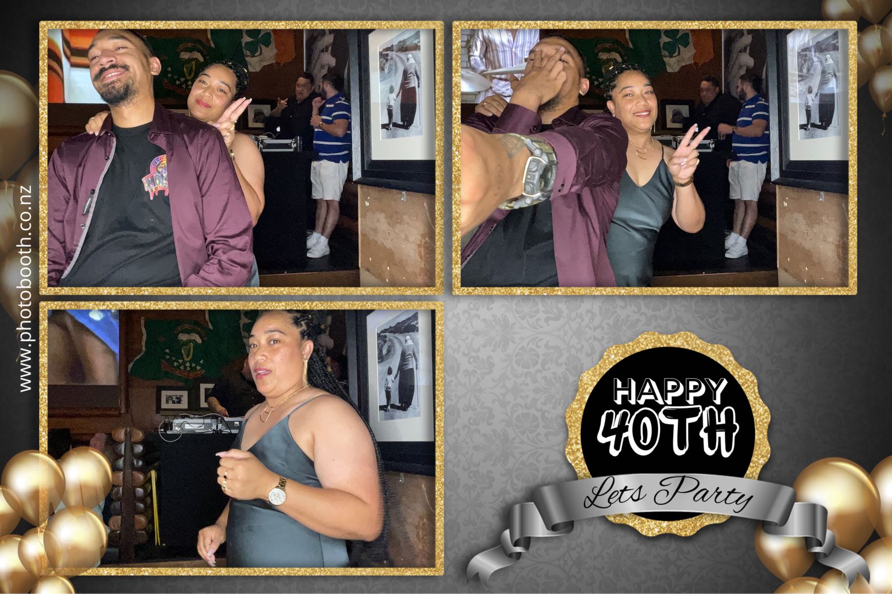40th Birthday Party | View more photos from the event at gallery.photobooth.co.nz/u/SelfieCentral/40th-Birthday-Party