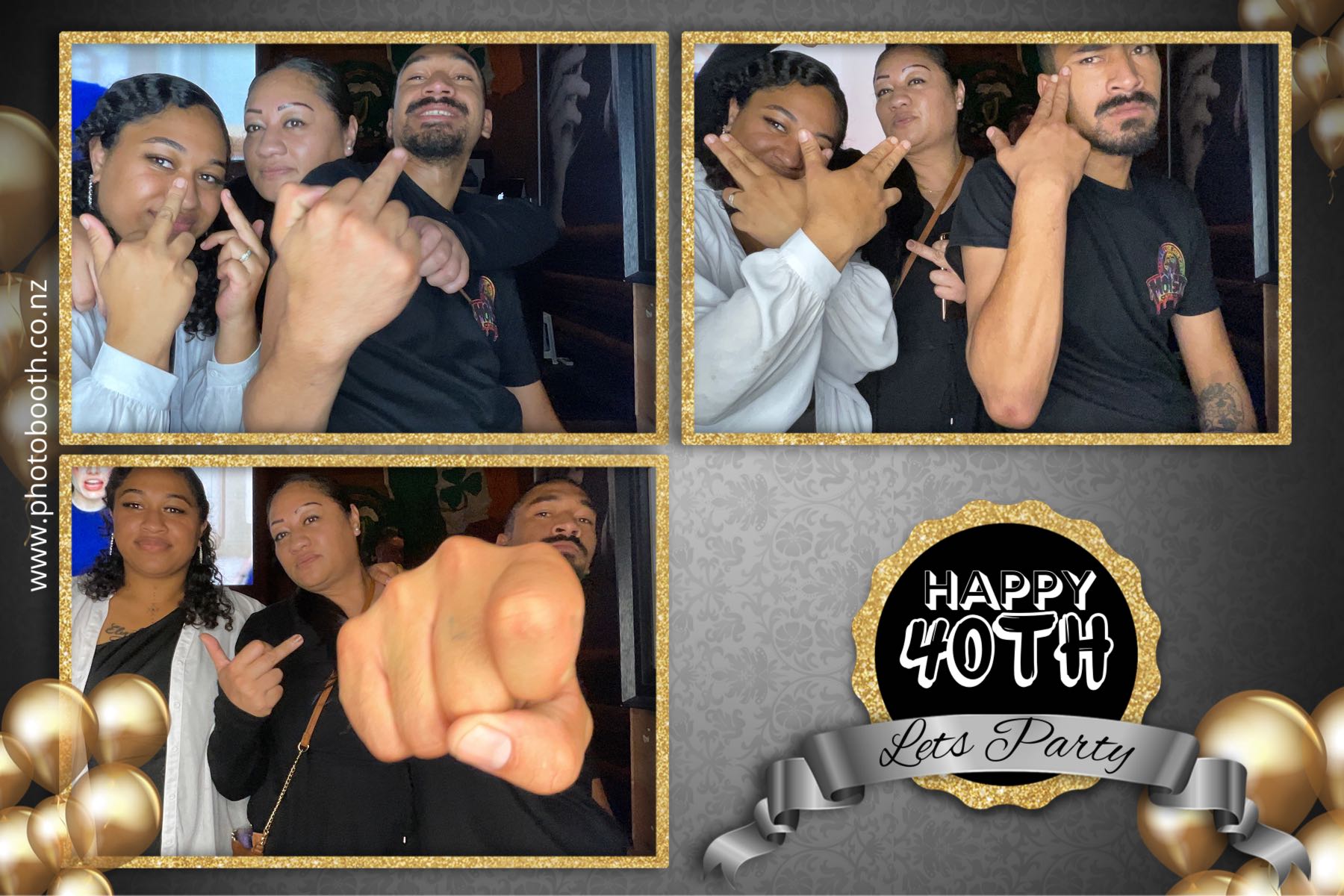 40th Birthday Party | View more photos from the event at gallery.photobooth.co.nz/u/SelfieCentral/40th-Birthday-Party
