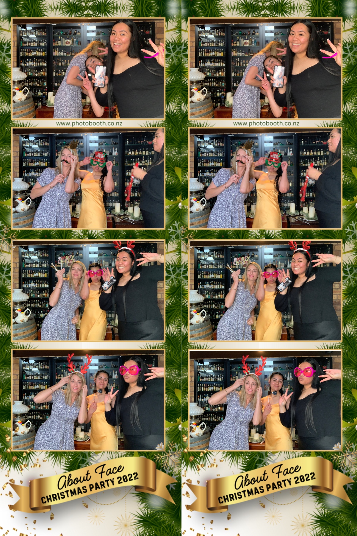 About Face Christmas Party | View more photos from the event at gallery.photobooth.co.nz/u/SelfieCentral/About-Face-Christmas-Party