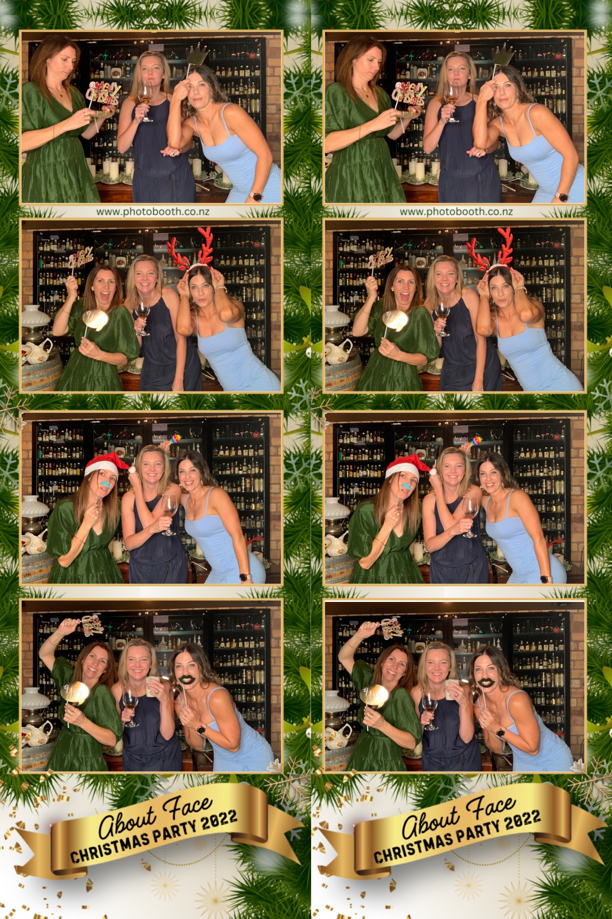 About Face Christmas Party | View more photos from the event at gallery.photobooth.co.nz/u/SelfieCentral/About-Face-Christmas-Party