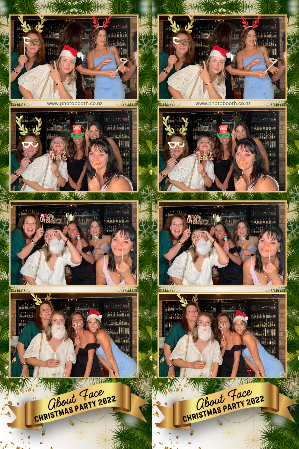 About Face Christmas Party | View more photos from the event at gallery.photobooth.co.nz/u/SelfieCentral/About-Face-Christmas-Party