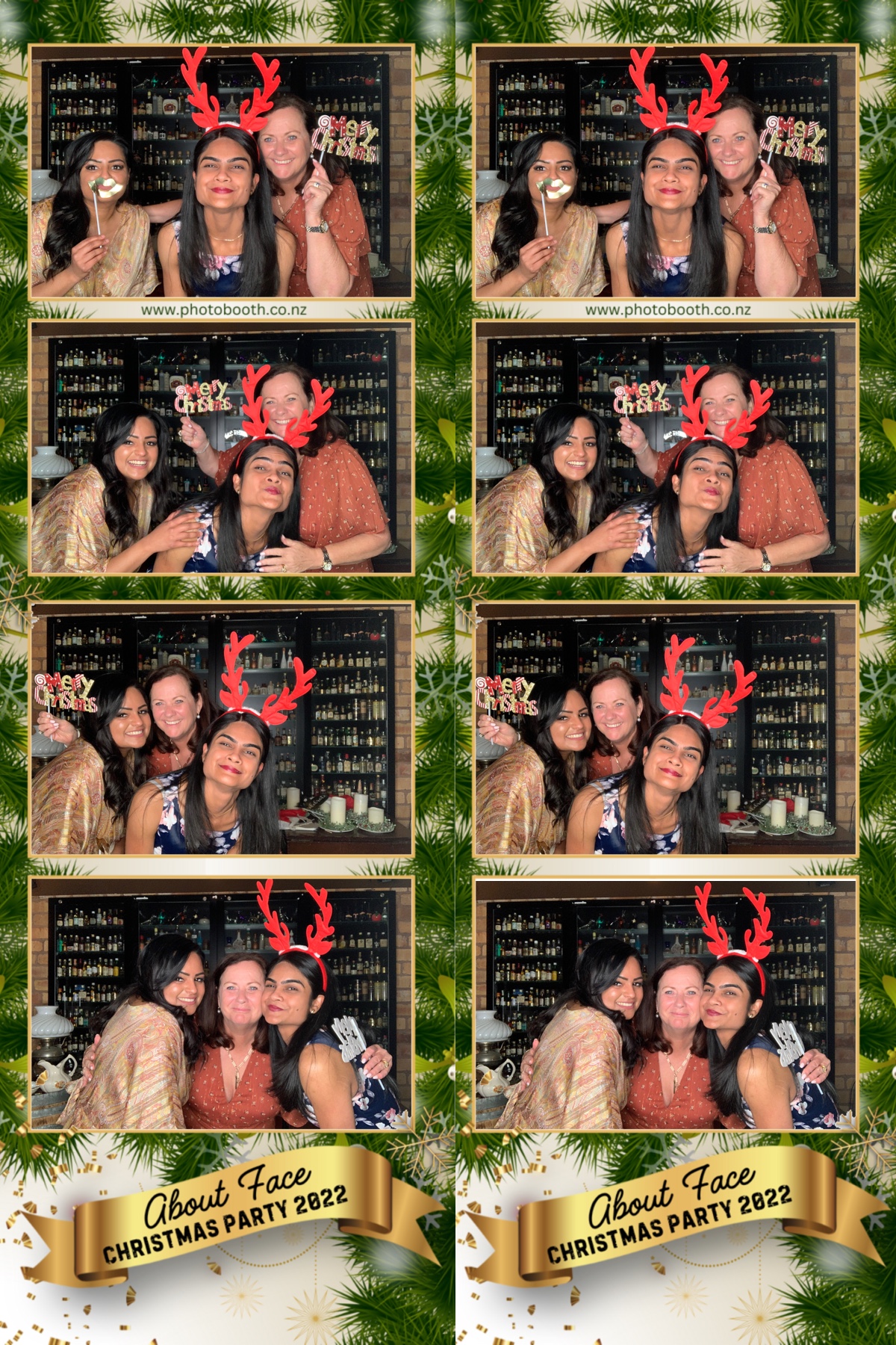 About Face Christmas Party | View more photos from the event at gallery.photobooth.co.nz/u/SelfieCentral/About-Face-Christmas-Party