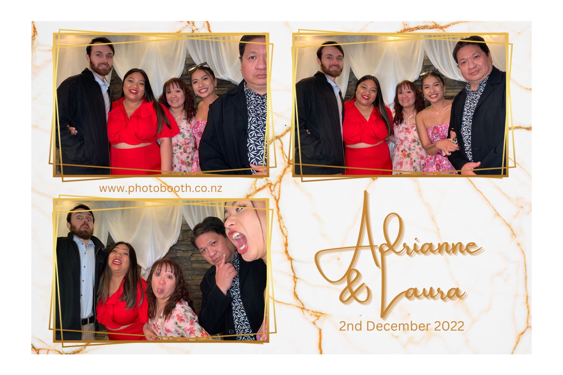 Adrienne & Laura's Wedding | View more photos from the event at gallery.photobooth.co.nz/u/SelfieCentral/Adrienne-Lauras-Wedding