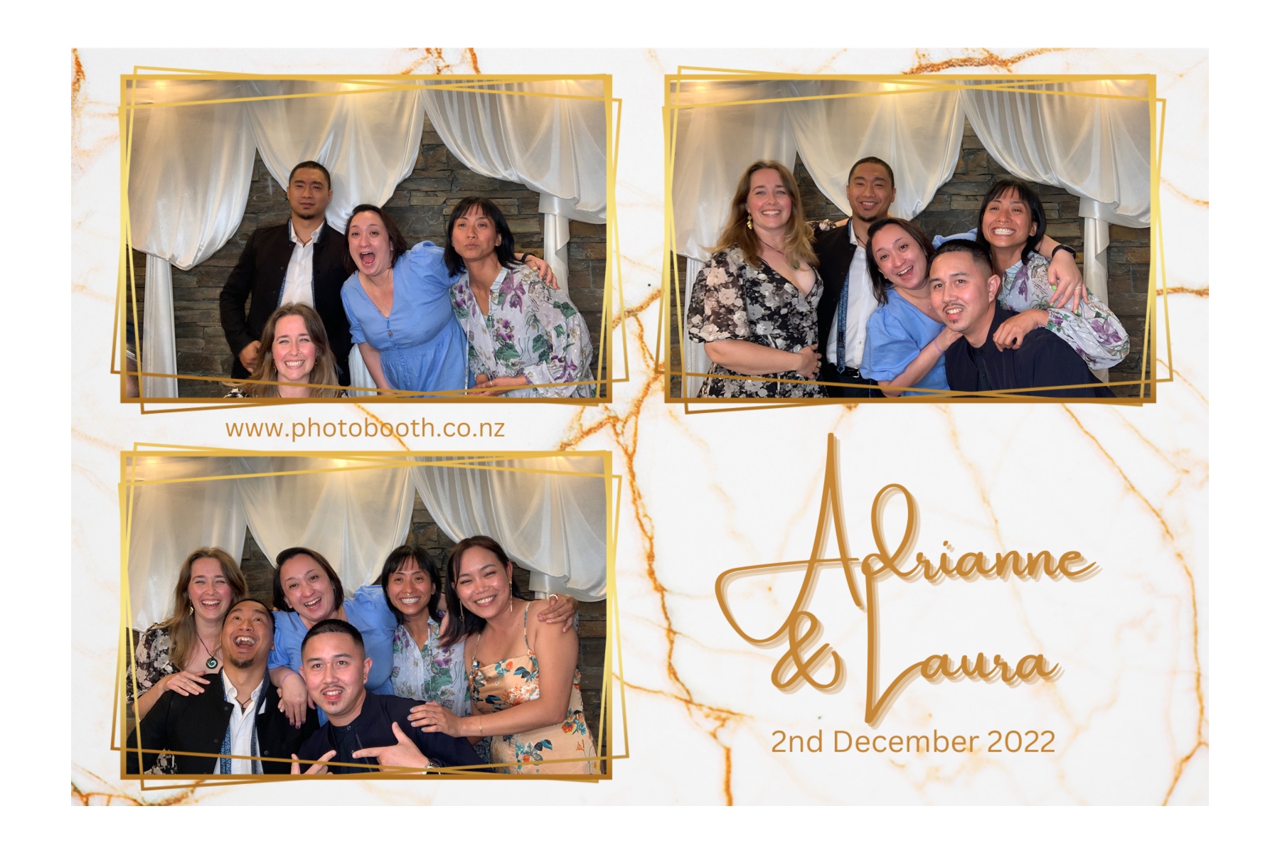 Adrienne & Laura's Wedding | View more photos from the event at gallery.photobooth.co.nz/u/SelfieCentral/Adrienne-Lauras-Wedding