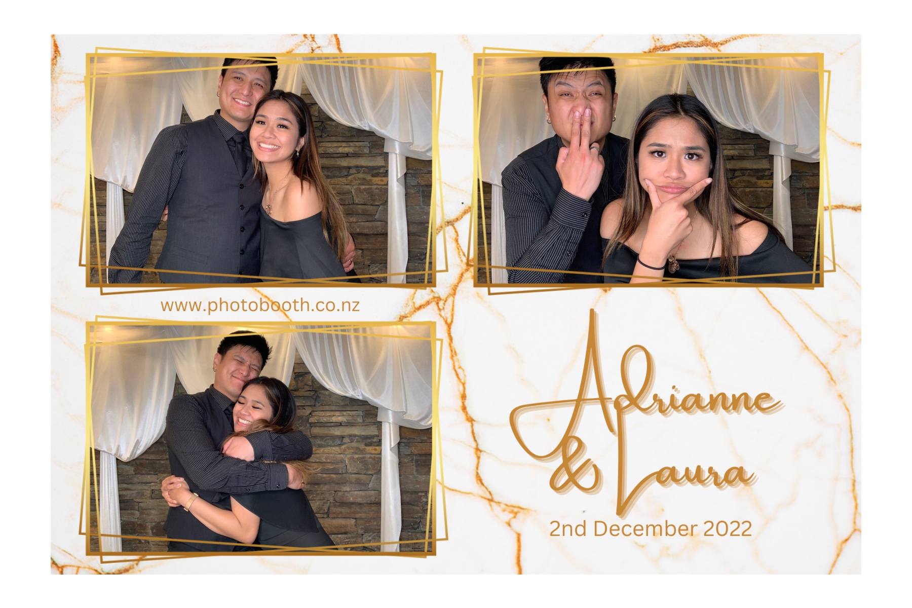 Adrienne & Laura's Wedding | View more photos from the event at gallery.photobooth.co.nz/u/SelfieCentral/Adrienne-Lauras-Wedding