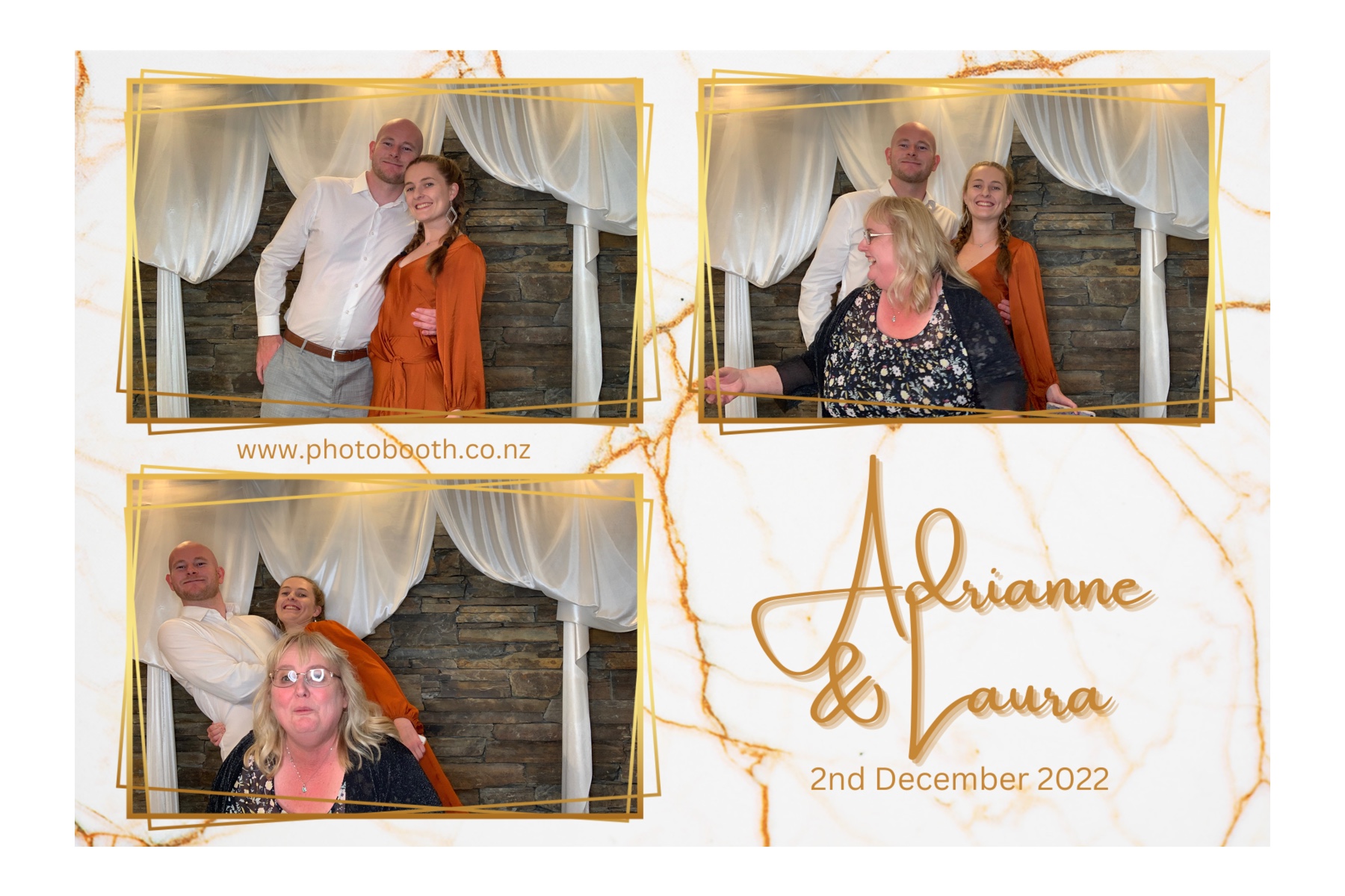 Adrienne & Laura's Wedding | View more photos from the event at gallery.photobooth.co.nz/u/SelfieCentral/Adrienne-Lauras-Wedding