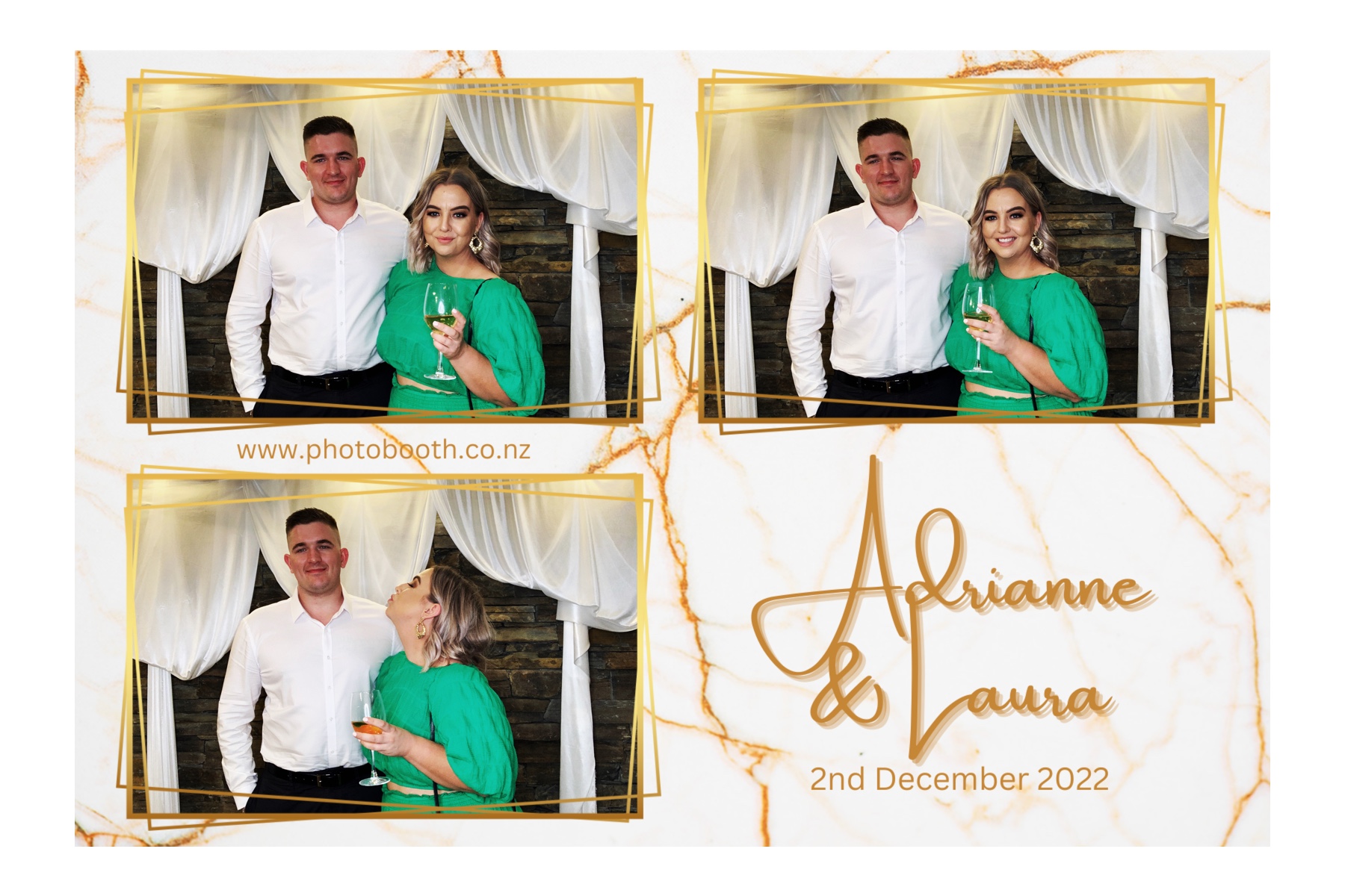 Adrienne & Laura's Wedding | View more photos from the event at gallery.photobooth.co.nz/u/SelfieCentral/Adrienne-Lauras-Wedding