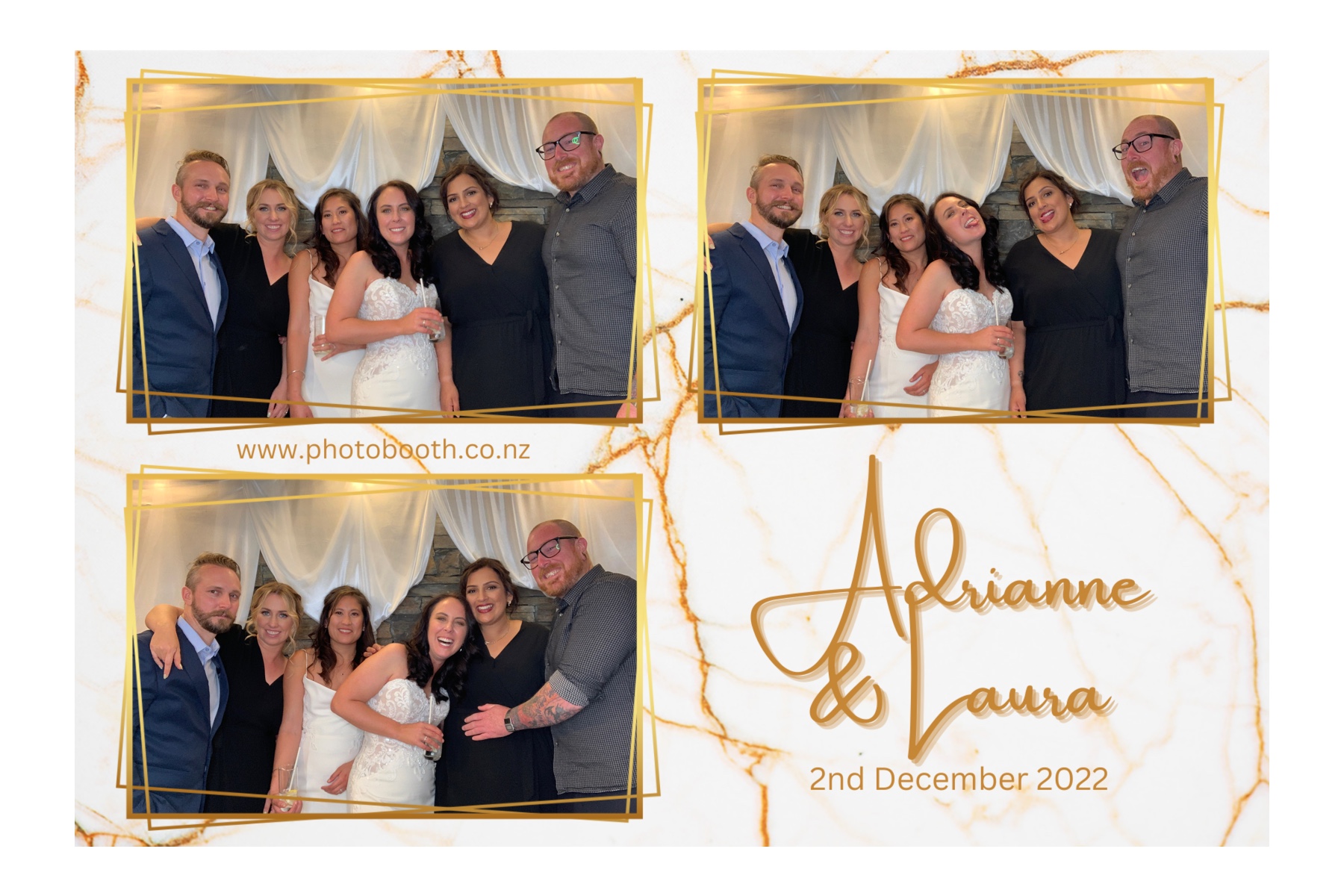 Adrienne & Laura's Wedding | View more photos from the event at gallery.photobooth.co.nz/u/SelfieCentral/Adrienne-Lauras-Wedding