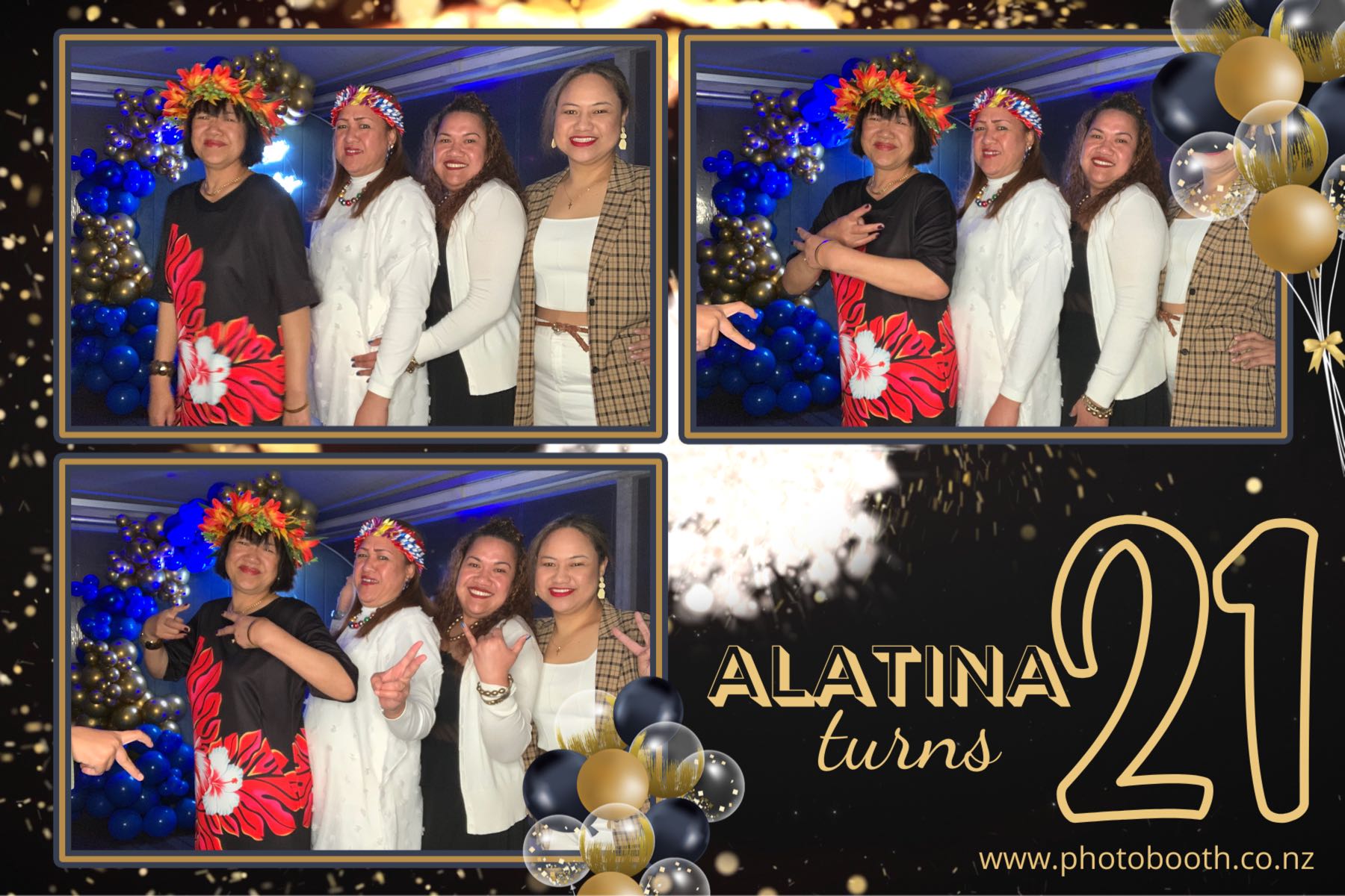 Ala's 21st Birthday Party | View more photos from the event at gallery.photobooth.co.nz/u/SelfieCentral/Alas-21st-Birthday-Party