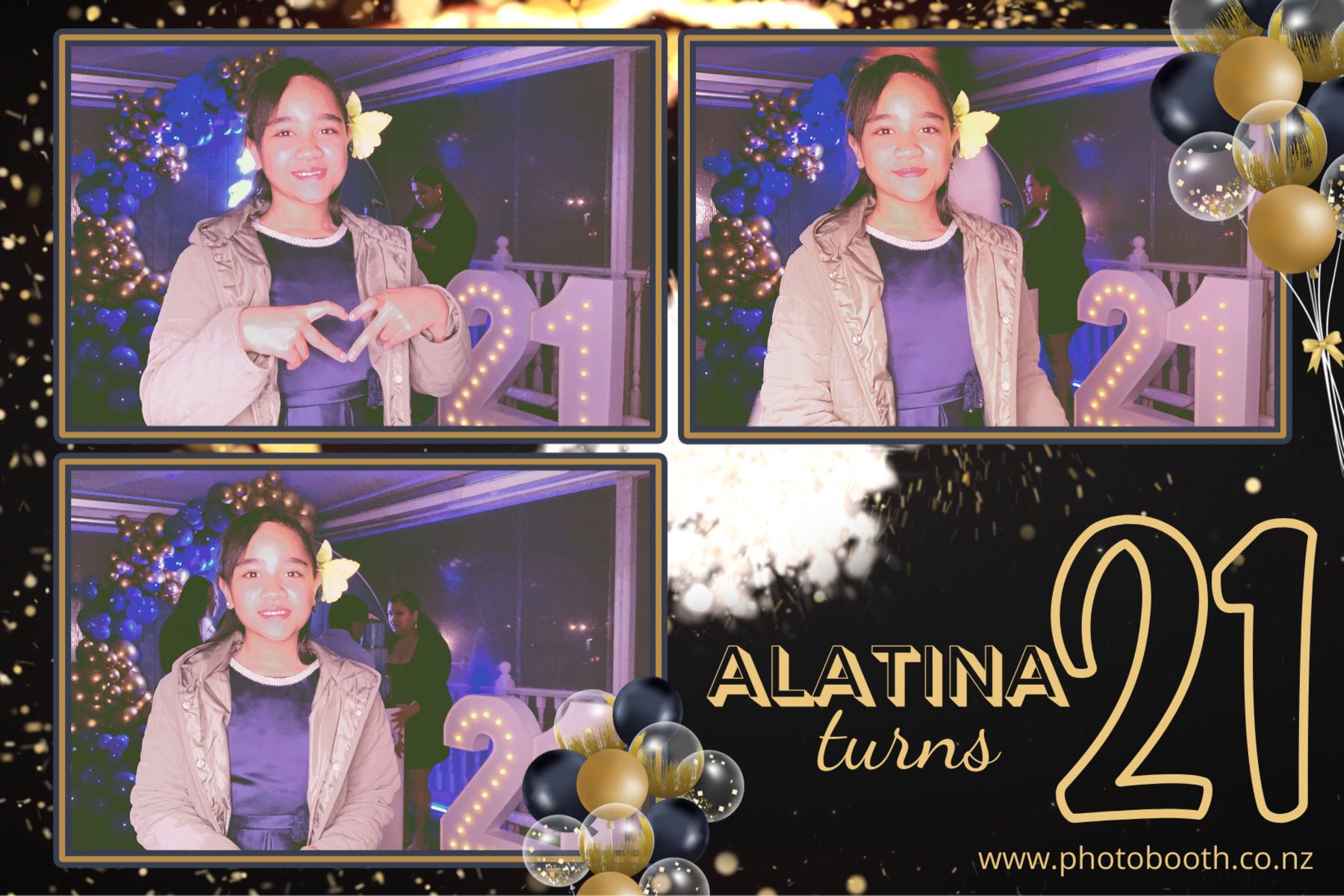 Ala's 21st Birthday Party | View more photos from the event at gallery.photobooth.co.nz/u/SelfieCentral/Alas-21st-Birthday-Party