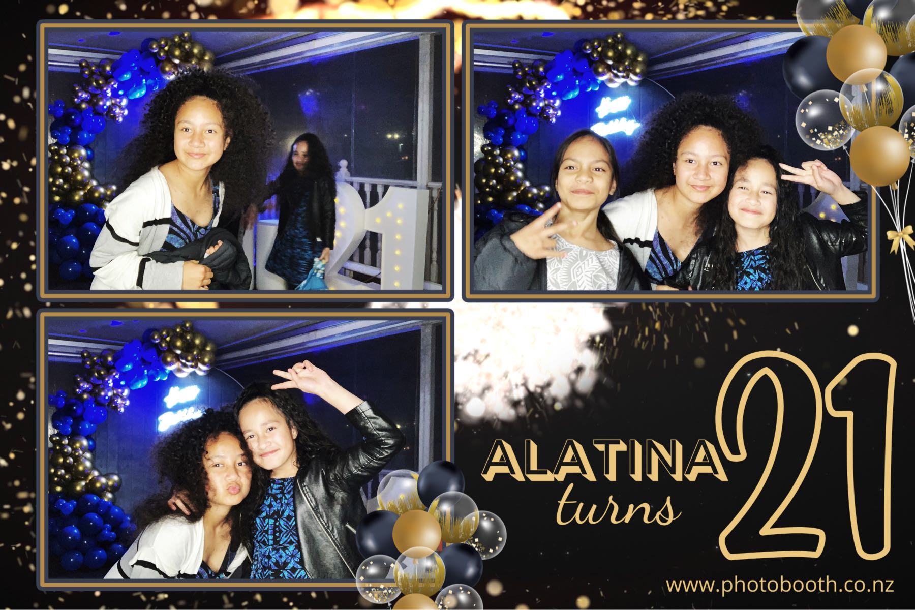 Ala's 21st Birthday Party | View more photos from the event at gallery.photobooth.co.nz/u/SelfieCentral/Alas-21st-Birthday-Party