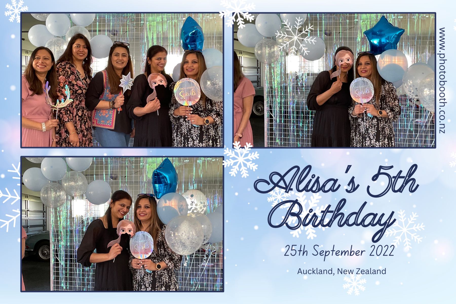 Alisa's 5th Birthday Party | View more photos from the event at gallery.photobooth.co.nz/u/SelfieCentral/Alisas-5th-Birthday-Party