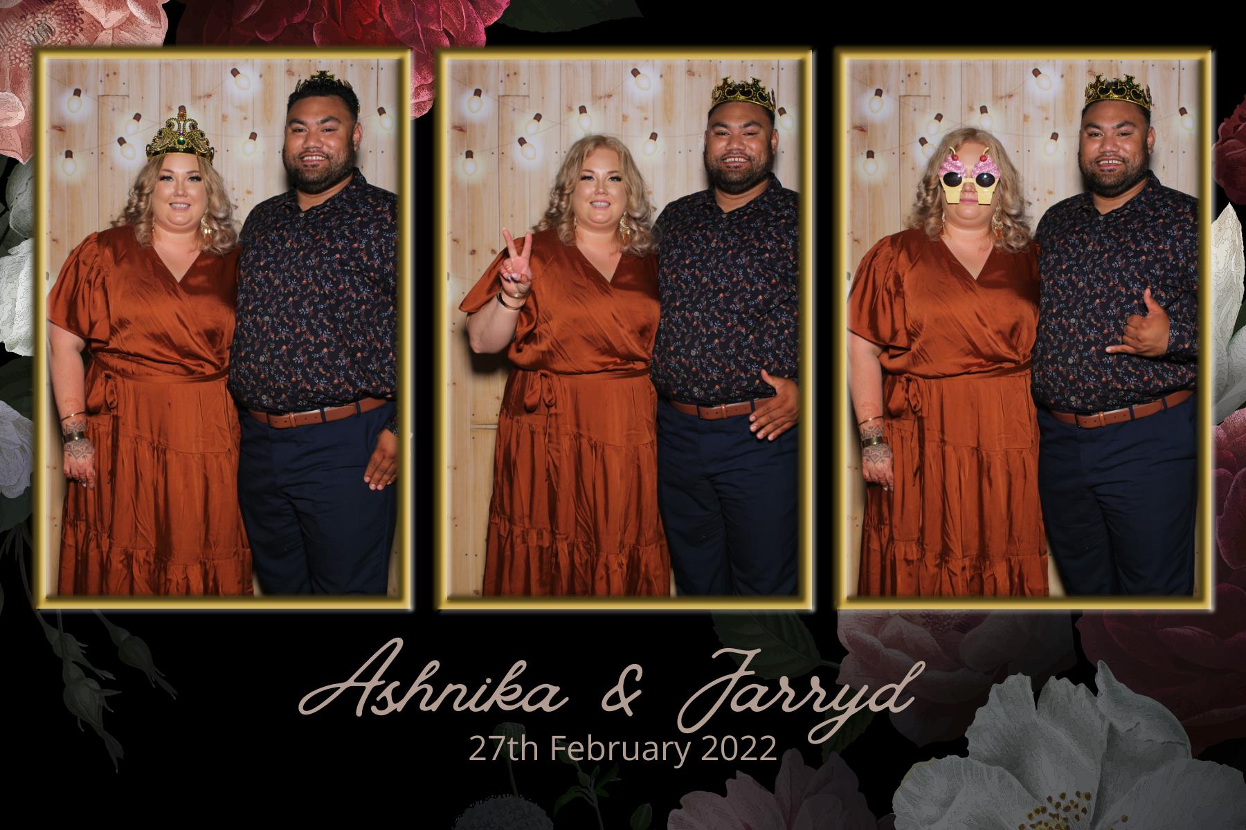 Ashnika & Jarryd's Wedding | View more photos from the event at gallery.photobooth.co.nz/u/SelfieCentral/Ashnika-Jarryds-Wedding