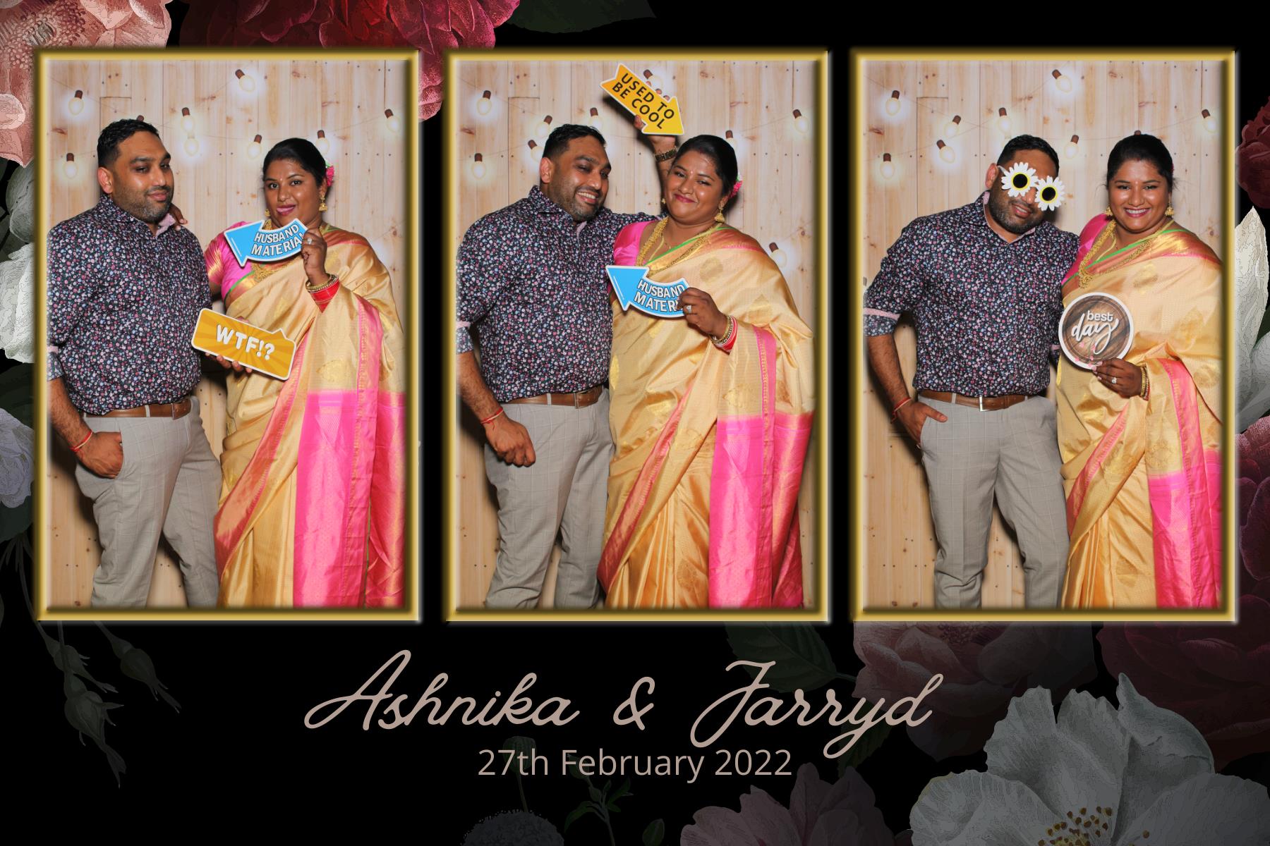 Ashnika & Jarryd's Wedding | View more photos from the event at gallery.photobooth.co.nz/u/SelfieCentral/Ashnika-Jarryds-Wedding
