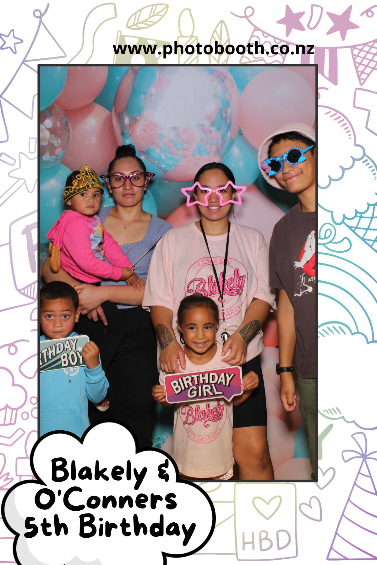 Blakely & O'Connor's 5th Birthday | View more photos from the event at gallery.photobooth.co.nz/u/SelfieCentral/Blakely-OConnors-5th-Birthday