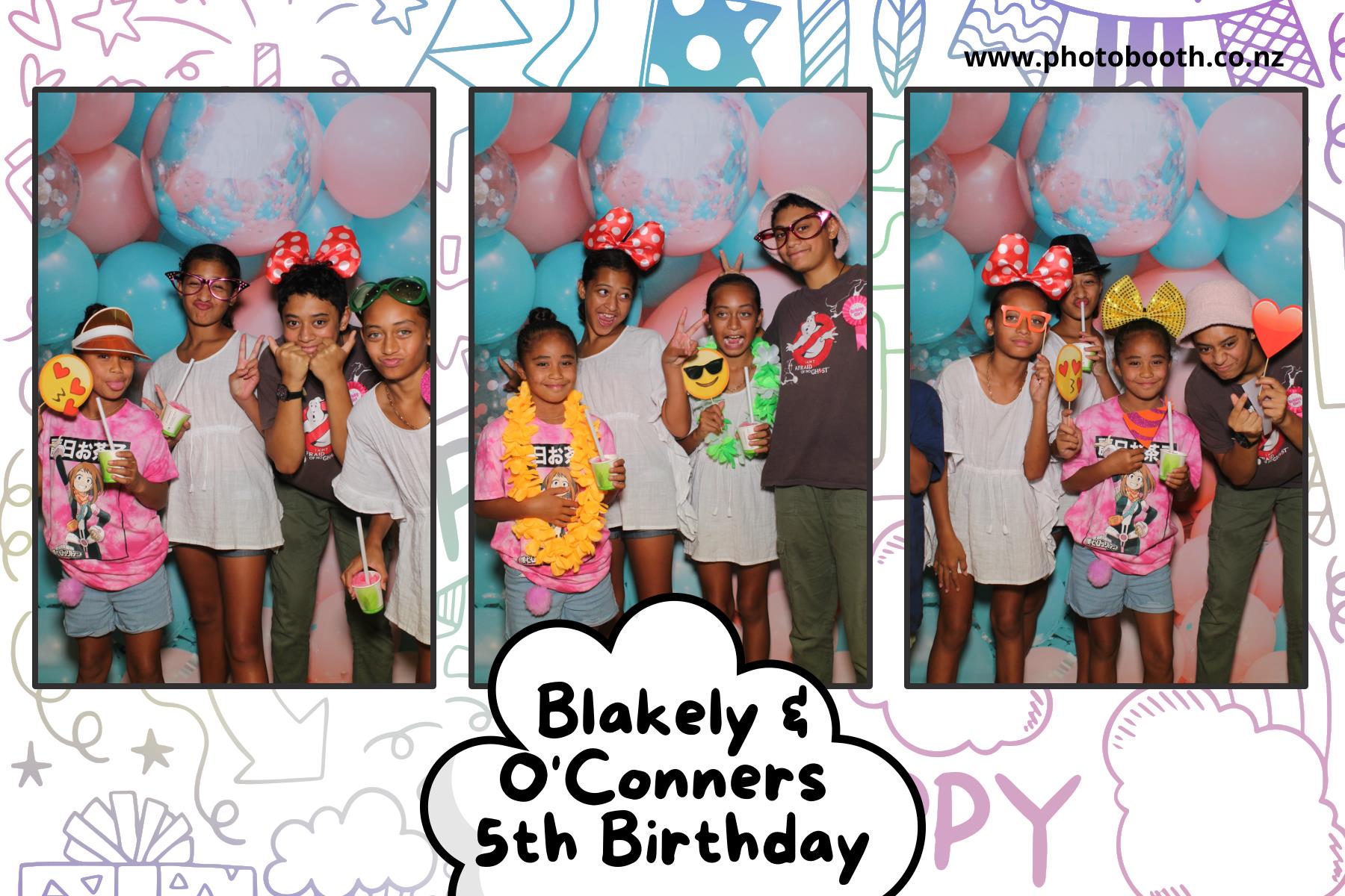 Blakely & O'Connor's 5th Birthday | View more photos from the event at gallery.photobooth.co.nz/u/SelfieCentral/Blakely-OConnors-5th-Birthday
