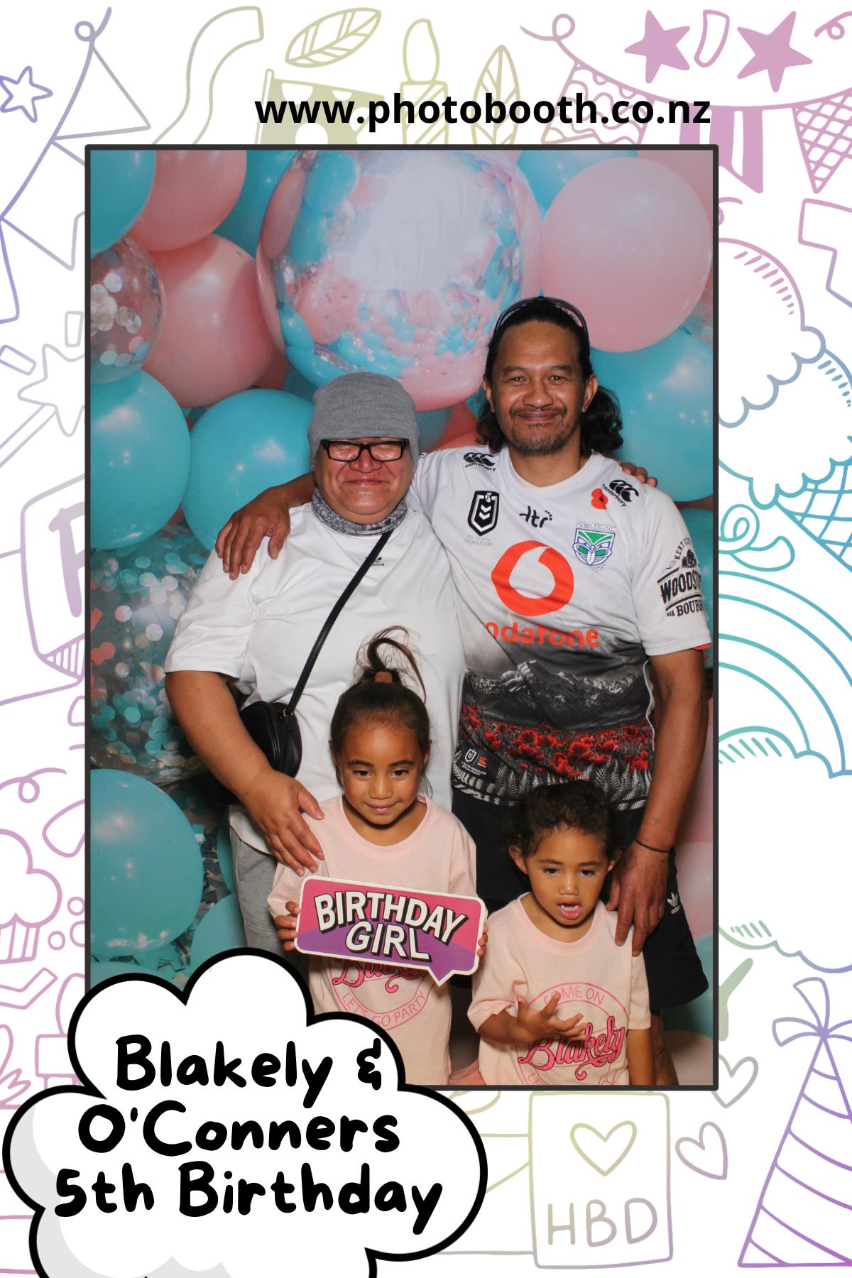 Blakely & O'Connor's 5th Birthday | View more photos from the event at gallery.photobooth.co.nz/u/SelfieCentral/Blakely-OConnors-5th-Birthday