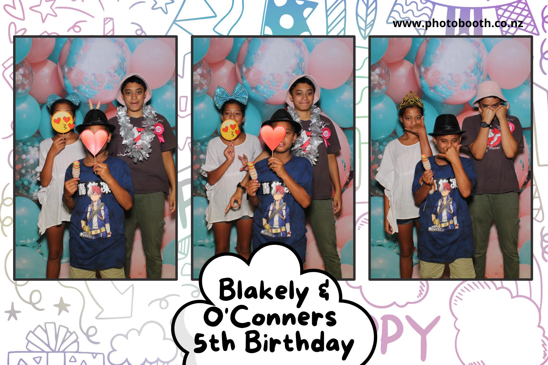 Blakely & O'Connor's 5th Birthday | View more photos from the event at gallery.photobooth.co.nz/u/SelfieCentral/Blakely-OConnors-5th-Birthday