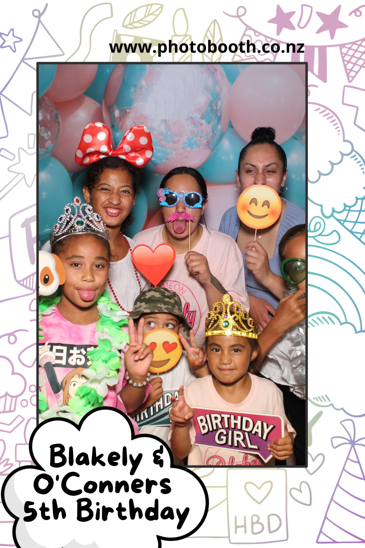 Blakely & O'Connor's 5th Birthday | View more photos from the event at gallery.photobooth.co.nz/u/SelfieCentral/Blakely-OConnors-5th-Birthday
