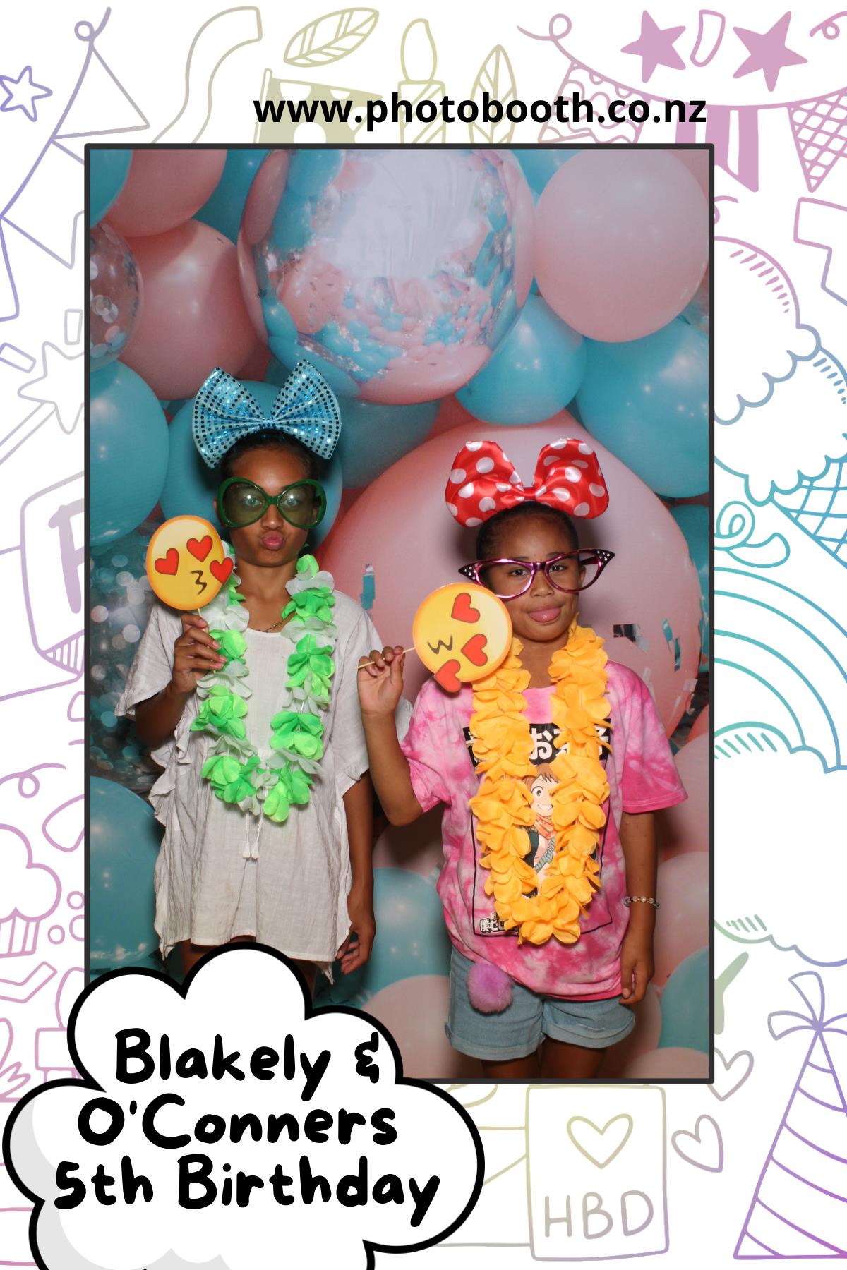 Blakely & O'Connor's 5th Birthday | View more photos from the event at gallery.photobooth.co.nz/u/SelfieCentral/Blakely-OConnors-5th-Birthday