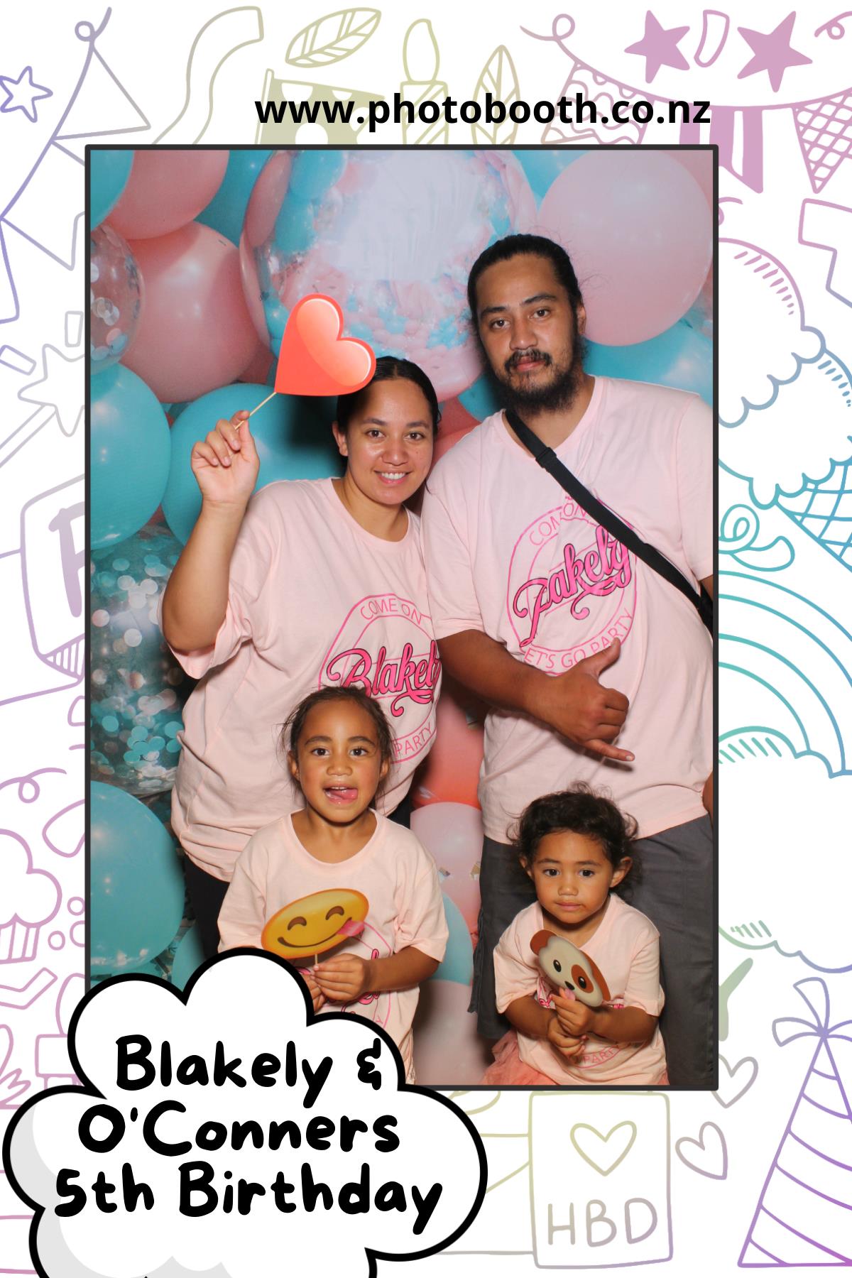 Blakely & O'Connor's 5th Birthday | View more photos from the event at gallery.photobooth.co.nz/u/SelfieCentral/Blakely-OConnors-5th-Birthday