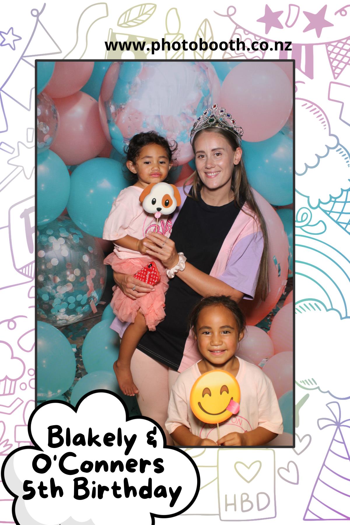 Blakely & O'Connor's 5th Birthday | View more photos from the event at gallery.photobooth.co.nz/u/SelfieCentral/Blakely-OConnors-5th-Birthday