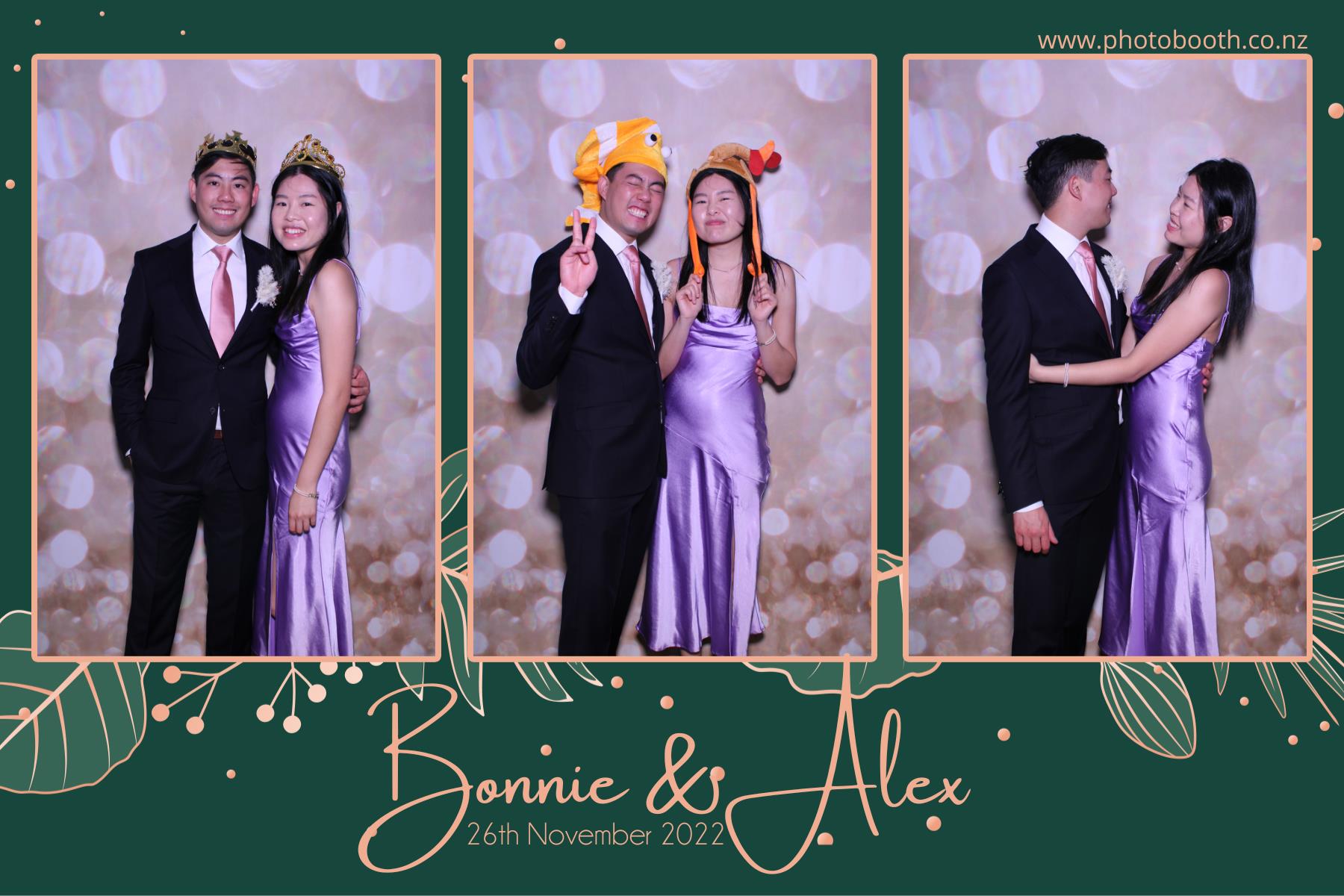 Bonnie & Alex's Wedding | View more photos from the event at gallery.photobooth.co.nz/u/SelfieCentral/Bonnie-Alexs-Wedding
