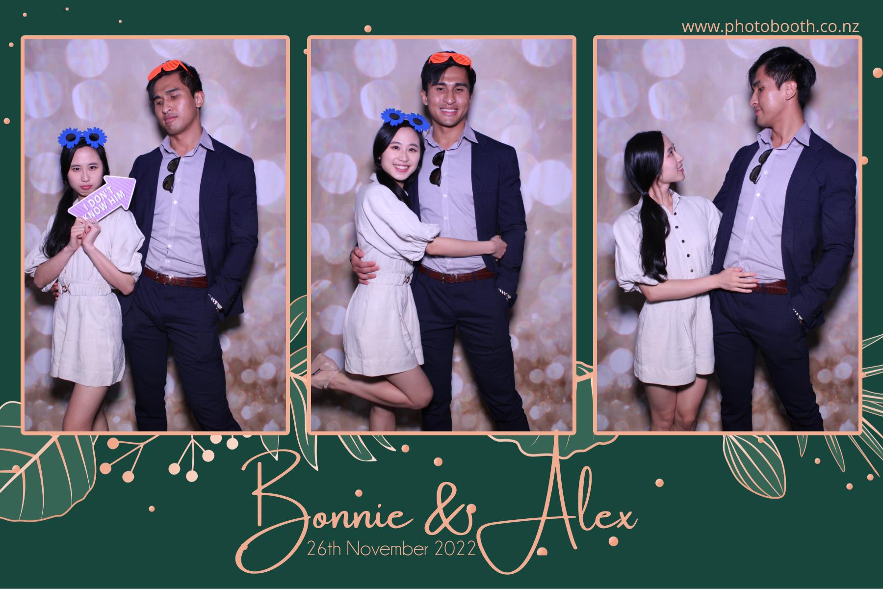 Bonnie & Alex's Wedding | View more photos from the event at gallery.photobooth.co.nz/u/SelfieCentral/Bonnie-Alexs-Wedding